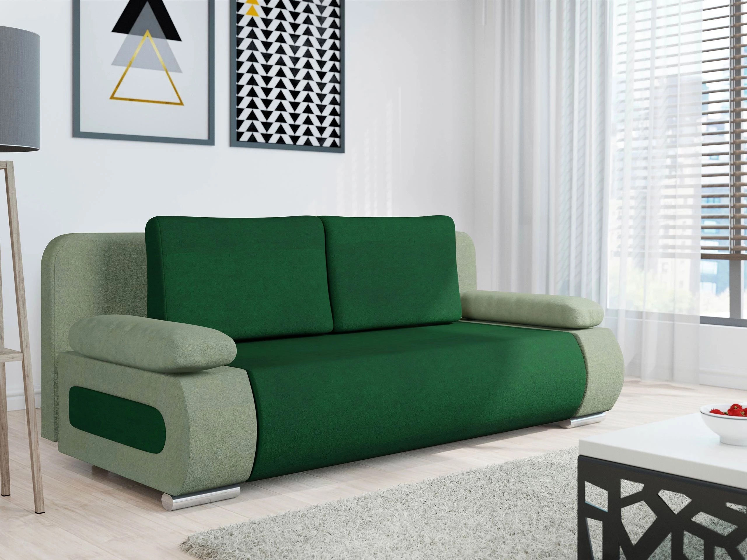 Divano letto Comfivo Pudor (Uttario Velvet 2954 + Uttario Velvet 2951)