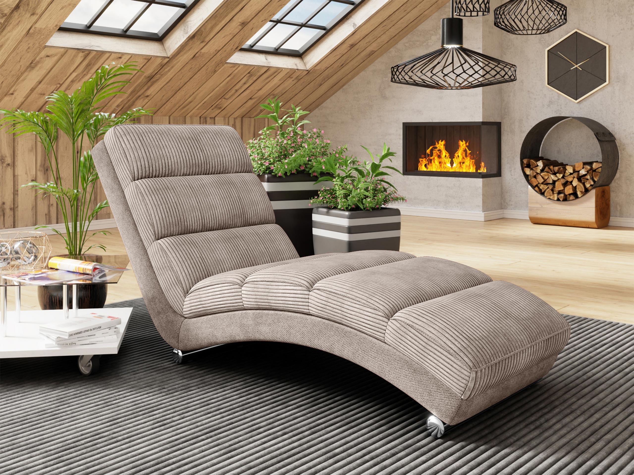 Chaise longue Comfivo Pirum (Paros 03 + Poso 03)