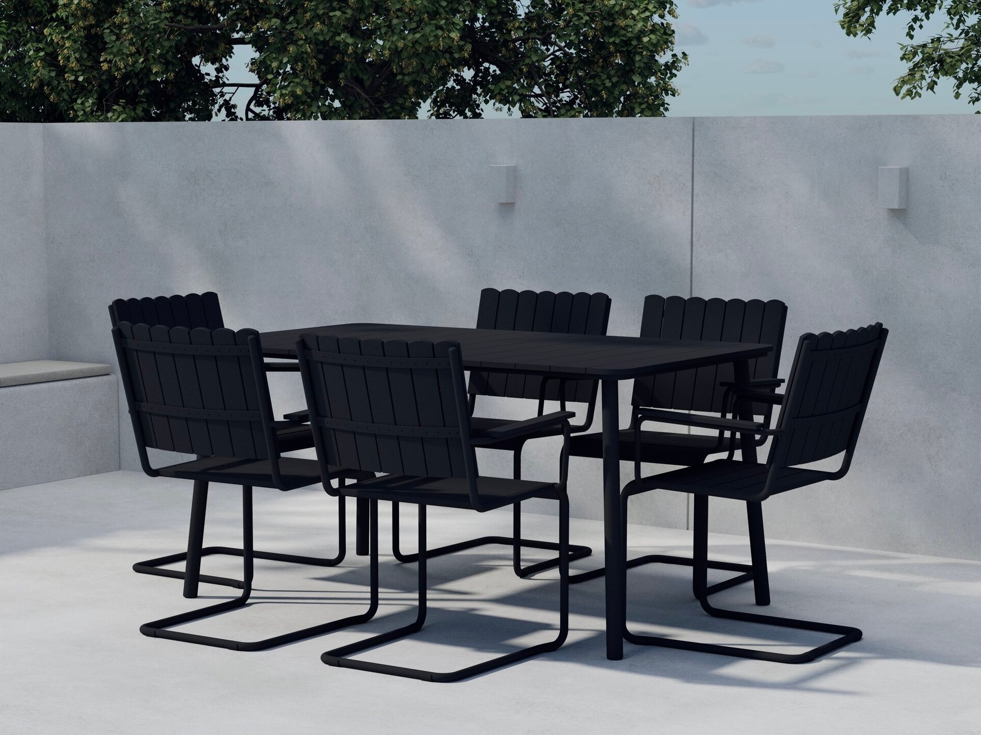 Tavolo e sedie set Dallas 5288