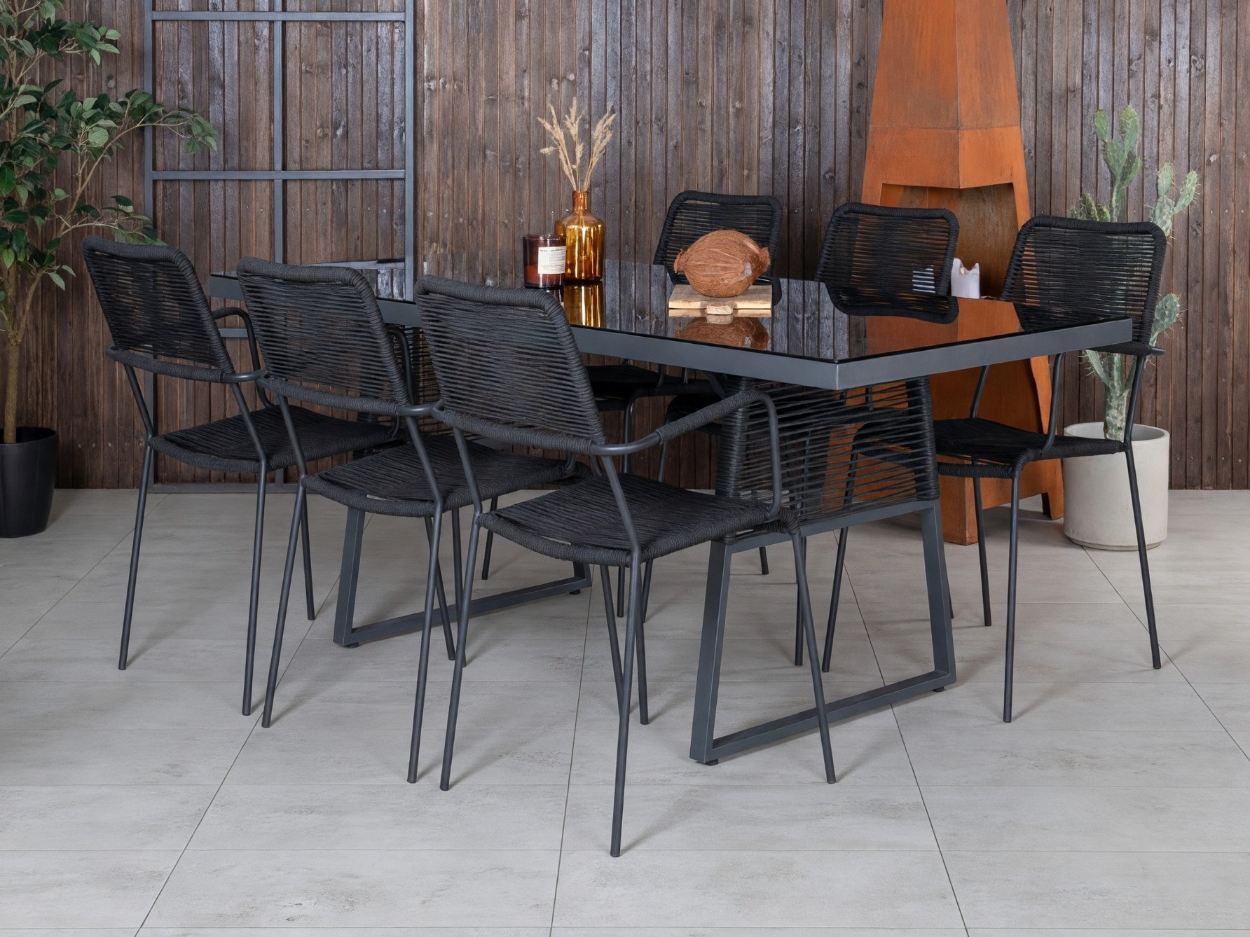 Tavolo e sedie set Dallas 5291