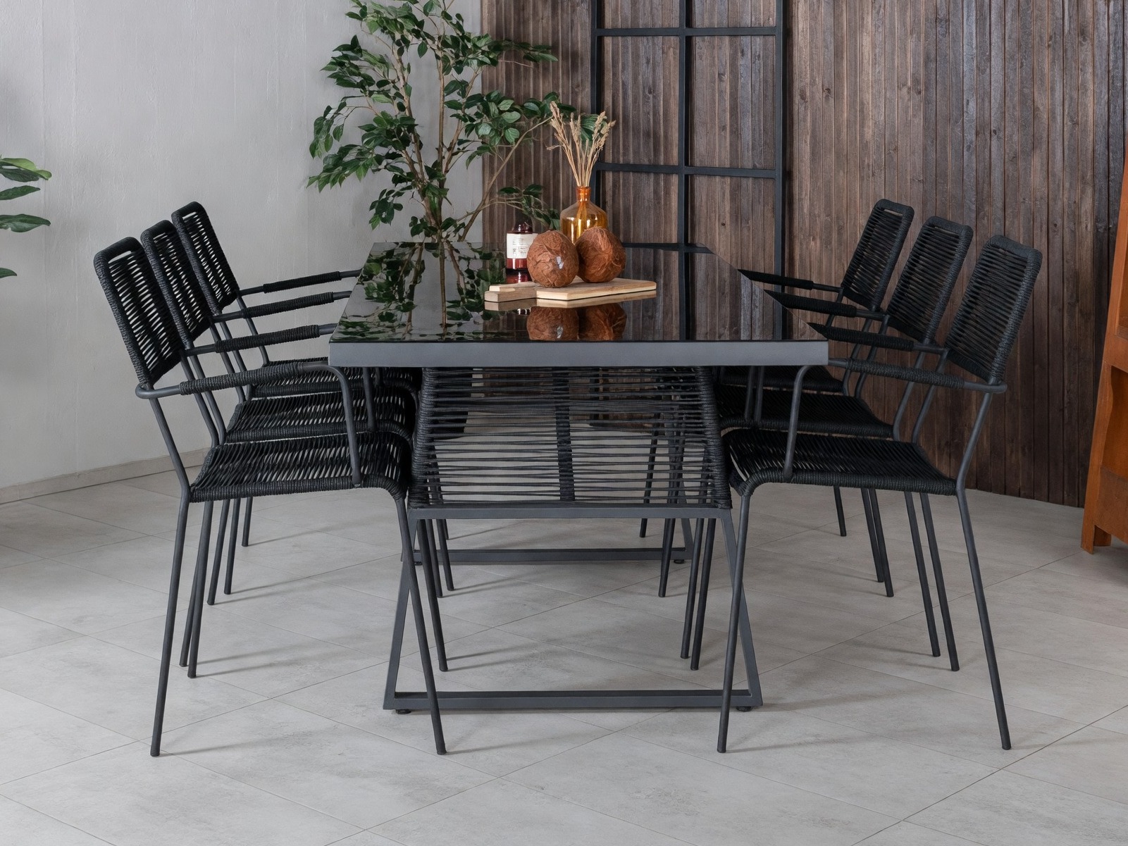 Tavolo e sedie set Dallas 5291