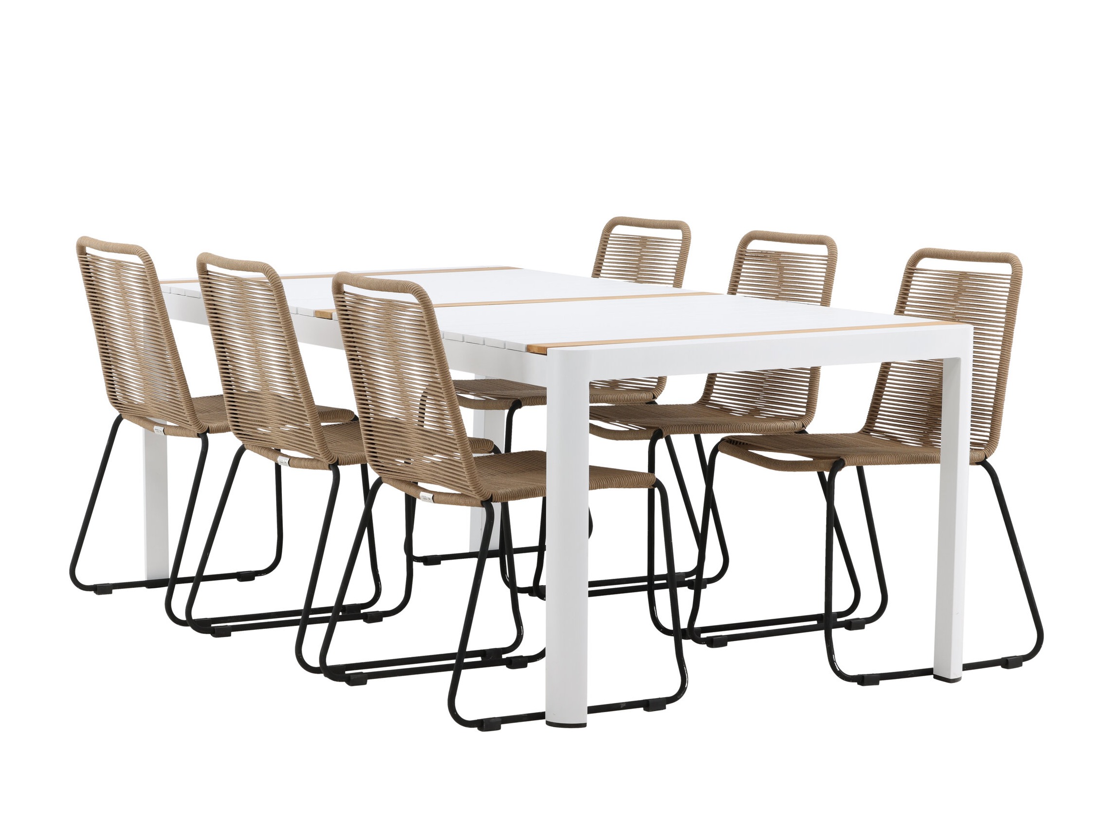 Tavolo e sedie set Dallas 5292