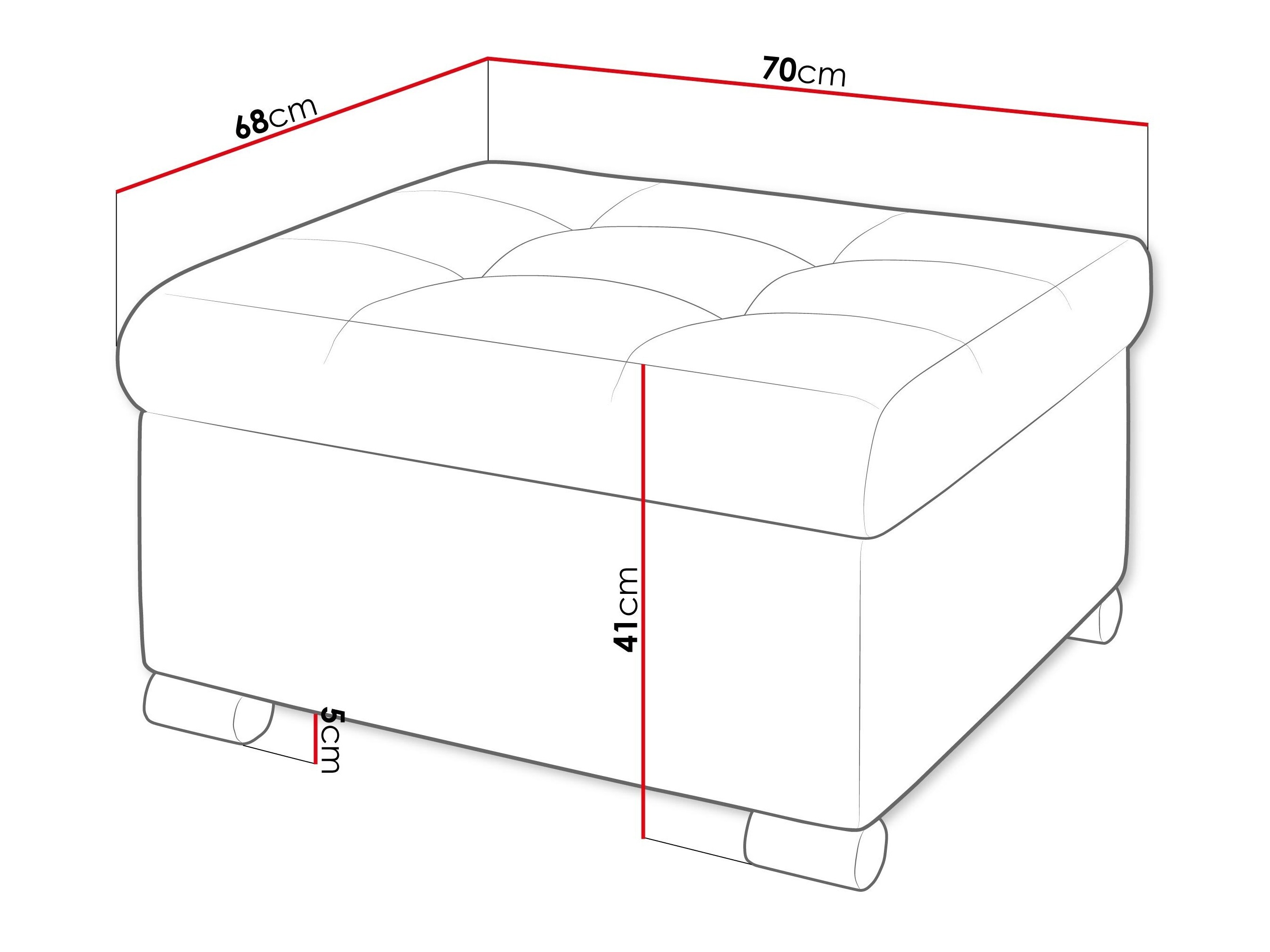 Pouf Comfivo Gemma (Miu 2034)