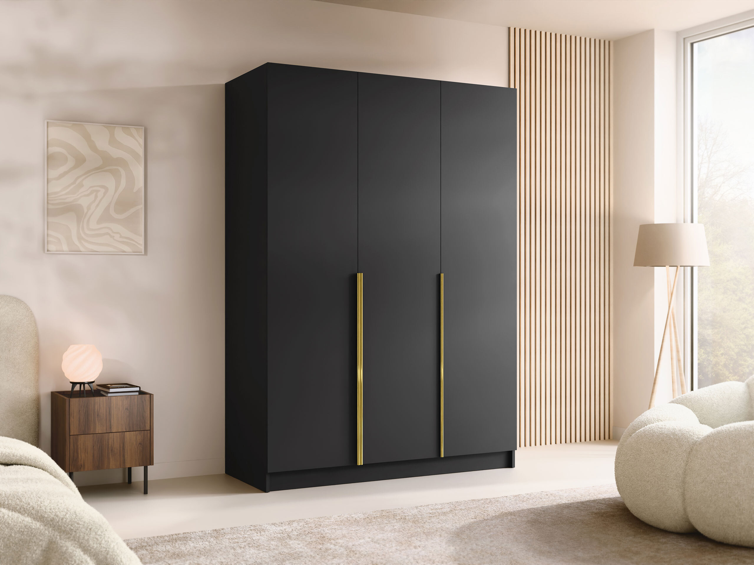 Armadio Closico Decoron I (Nero)