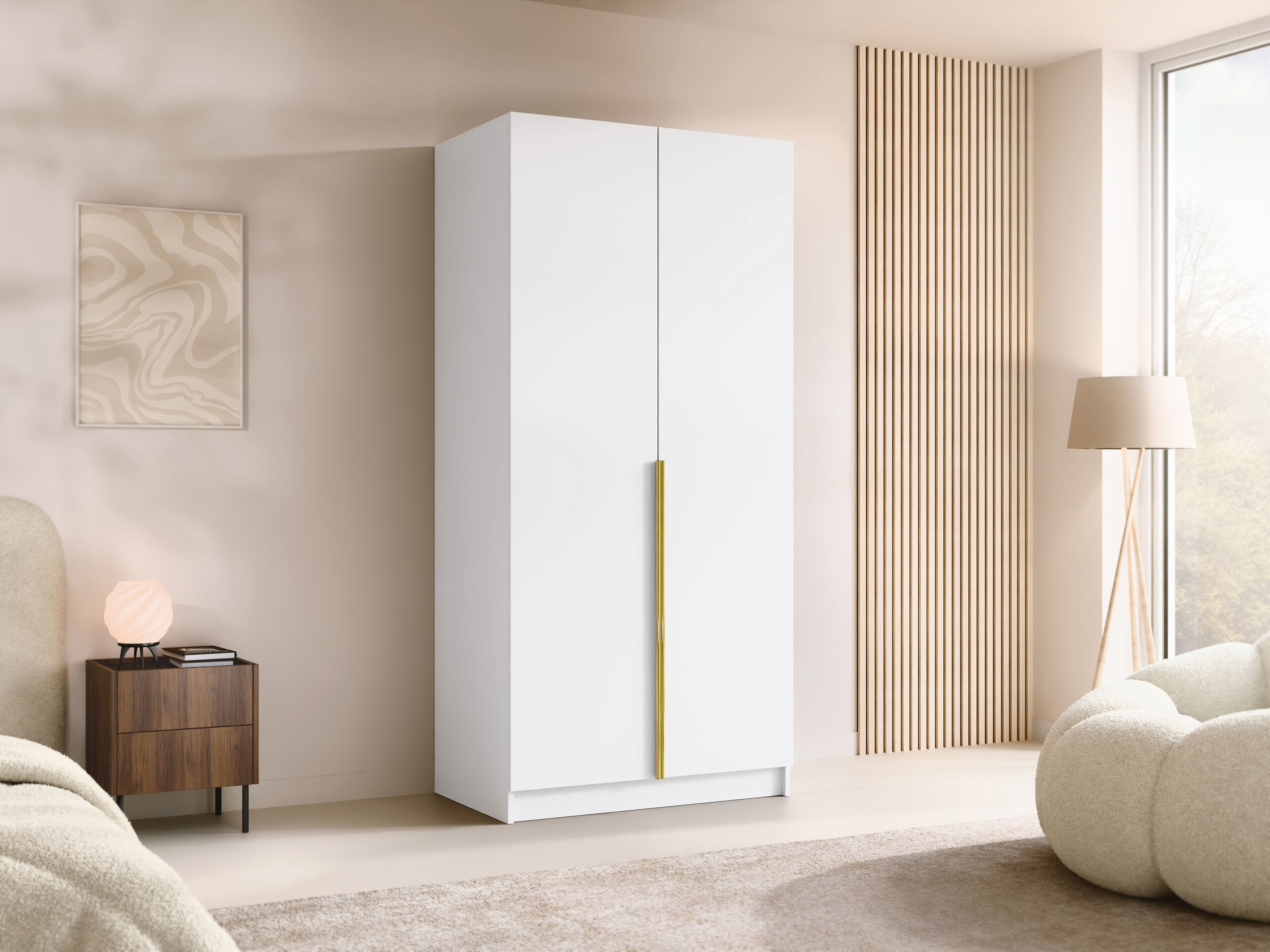Armadio Closico Staton I (Bianco)