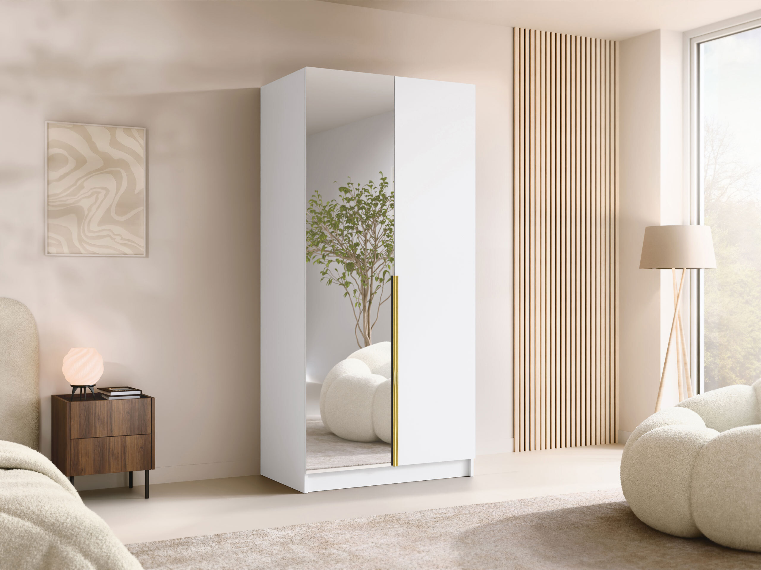 Armadio Closico Staton II (Bianco)