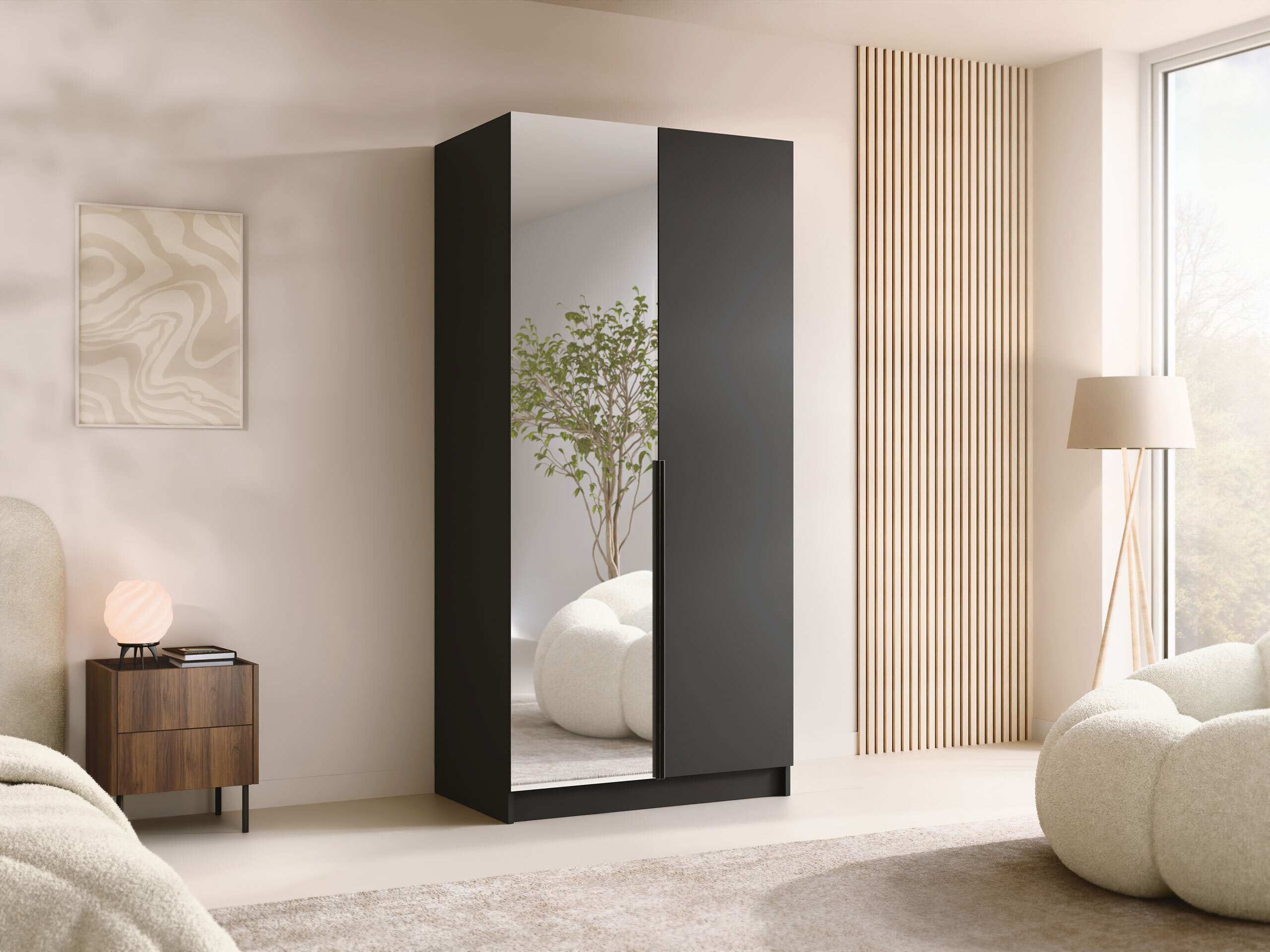 Armadio Closico Staton II (Nero)