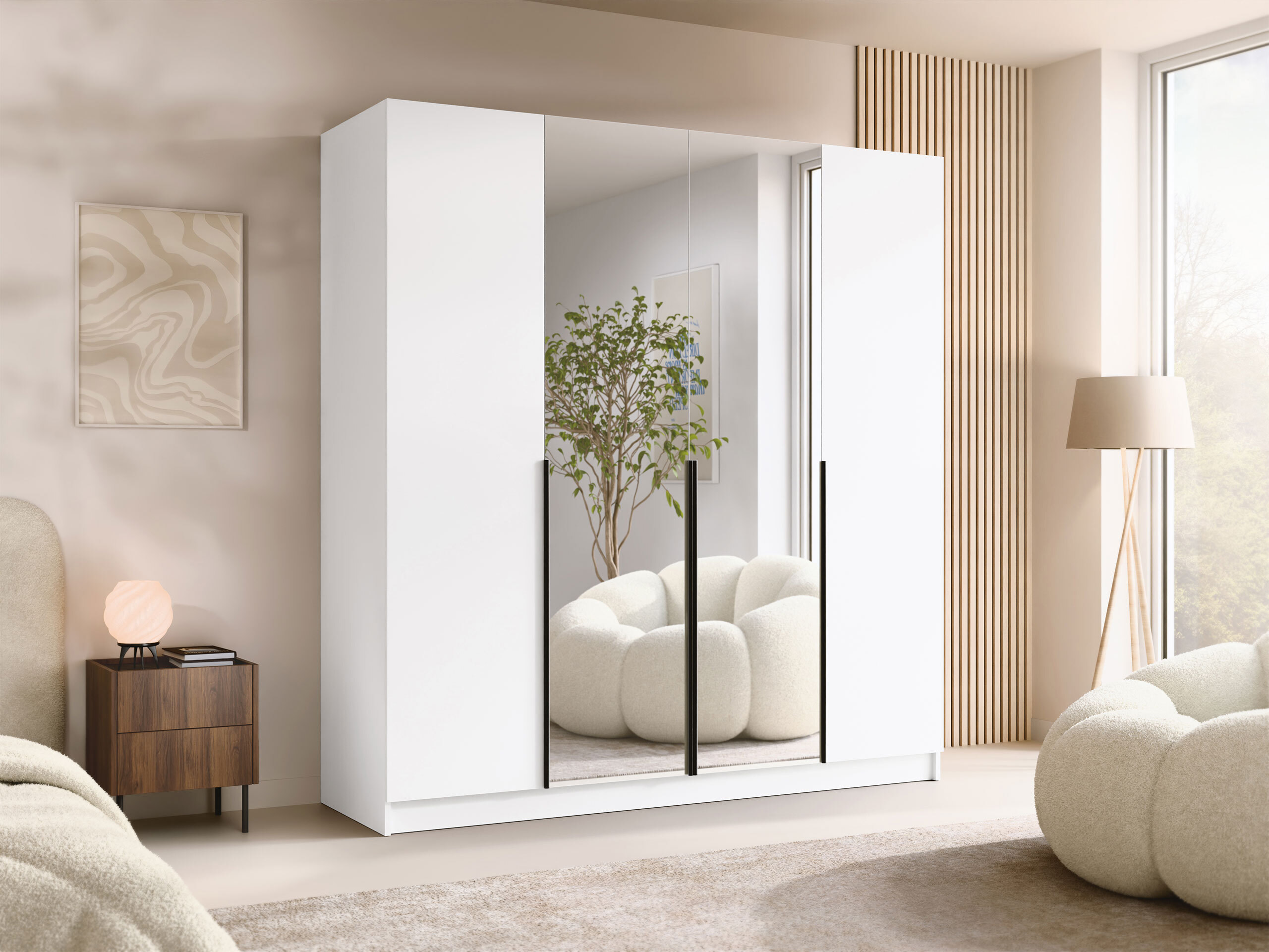 Armadio Closico Navor II (Bianco)
