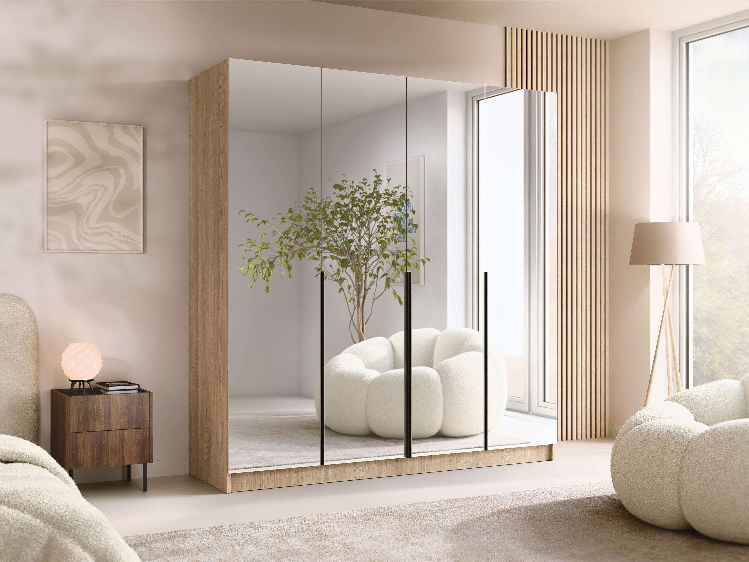 Armadio Closico Navor III (Rovere cremona)