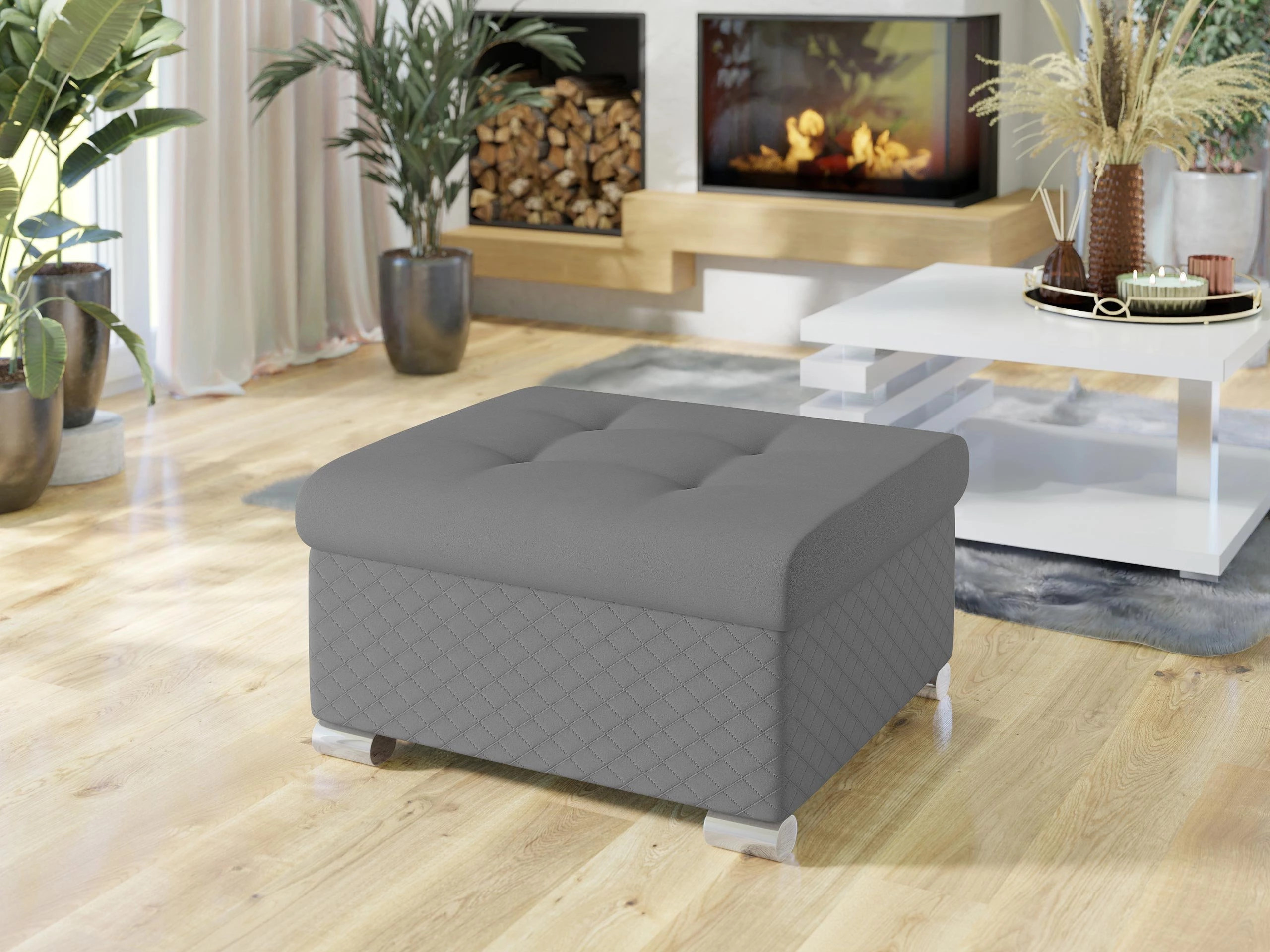 Pouf Comfivo Gemma (Velluto 2972-U03 + Uttario Velvet 2972)