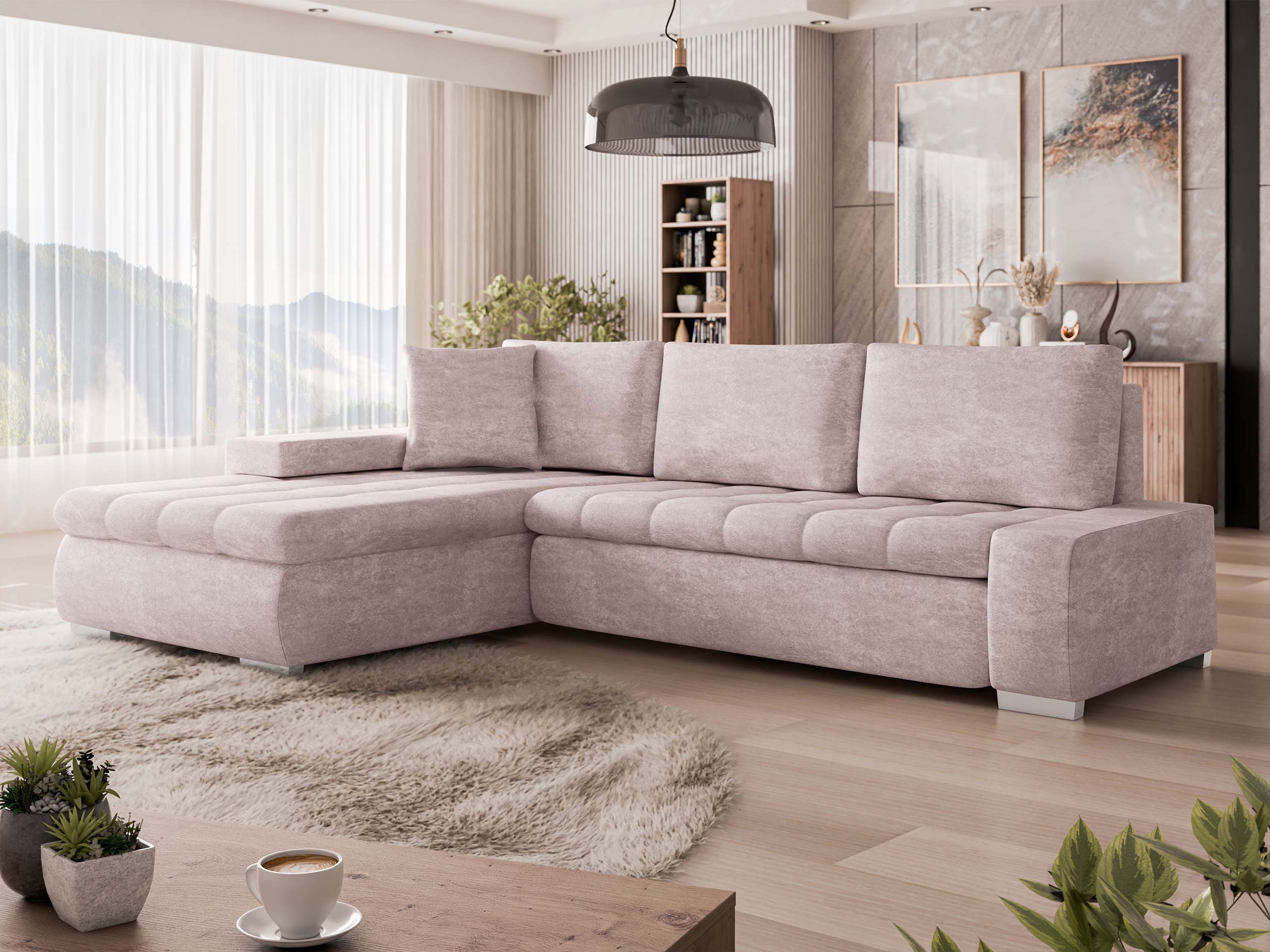 Divano angolare Comfivo Nitor III (Zoya 03)