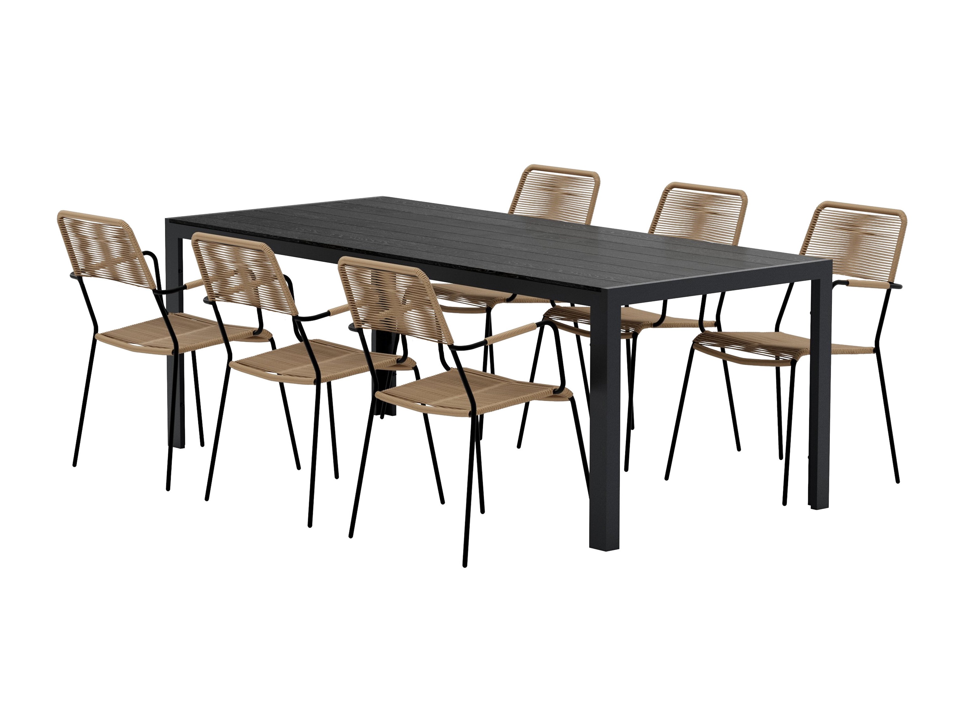 Tavolo e sedie set Dallas 5302