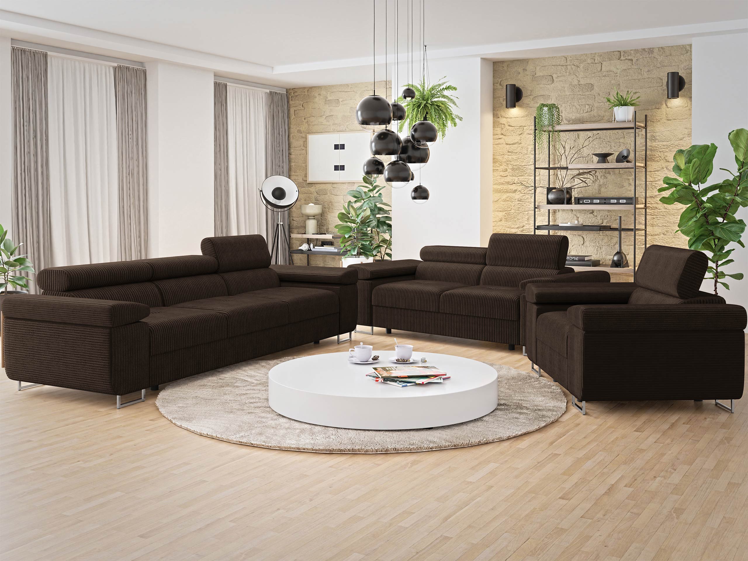 Set mobili imbottiti Comfivo Vinetum (Poso 06)