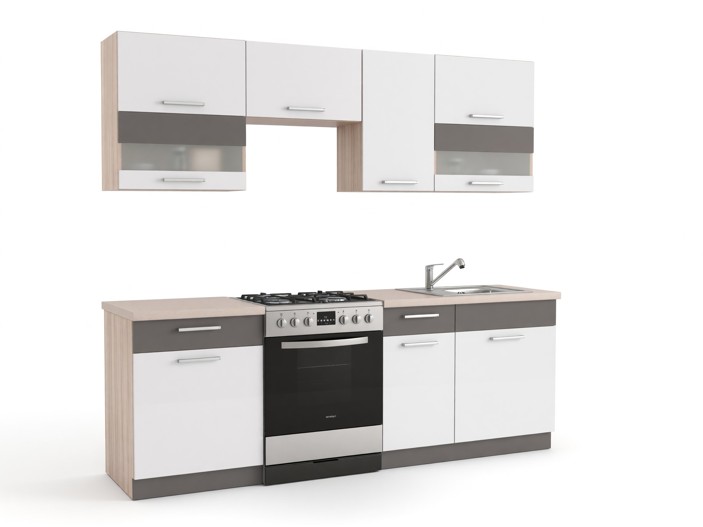 Composizione cucina Mode White 126