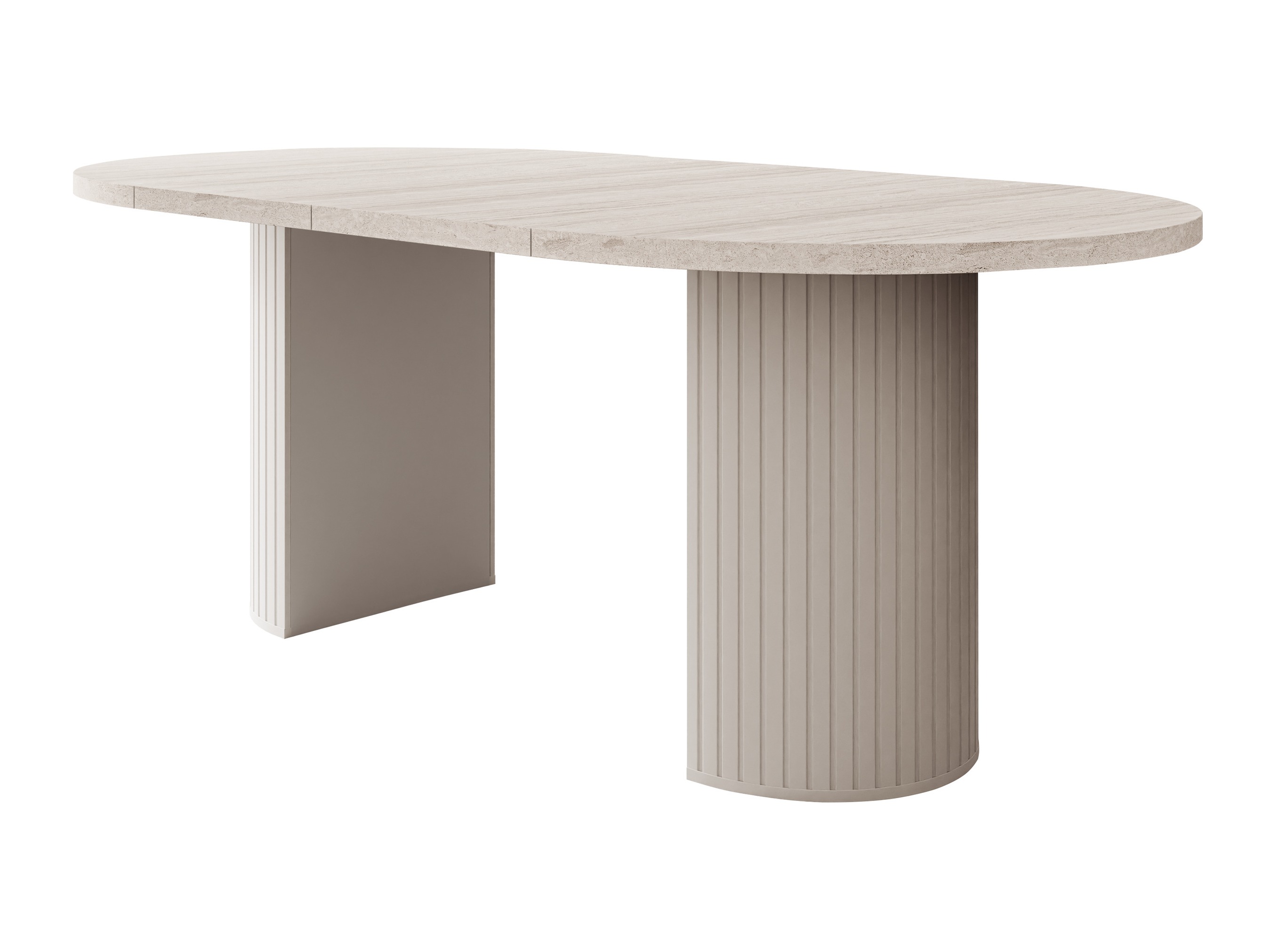 Tavolo Cupedo (Travertino chiaro + Beige)
