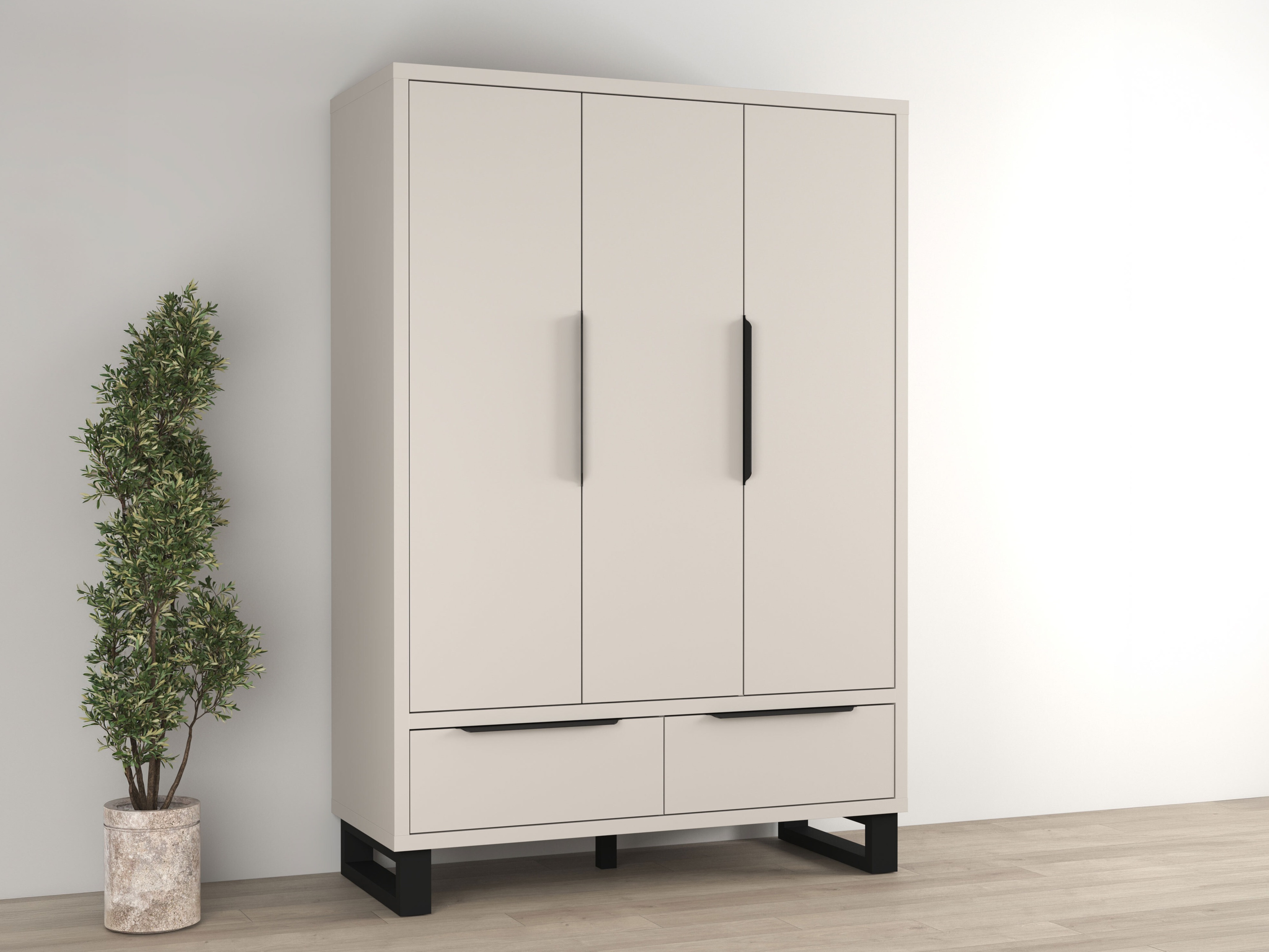 Armadio Avicavu 121 (Cachemire + Nero)