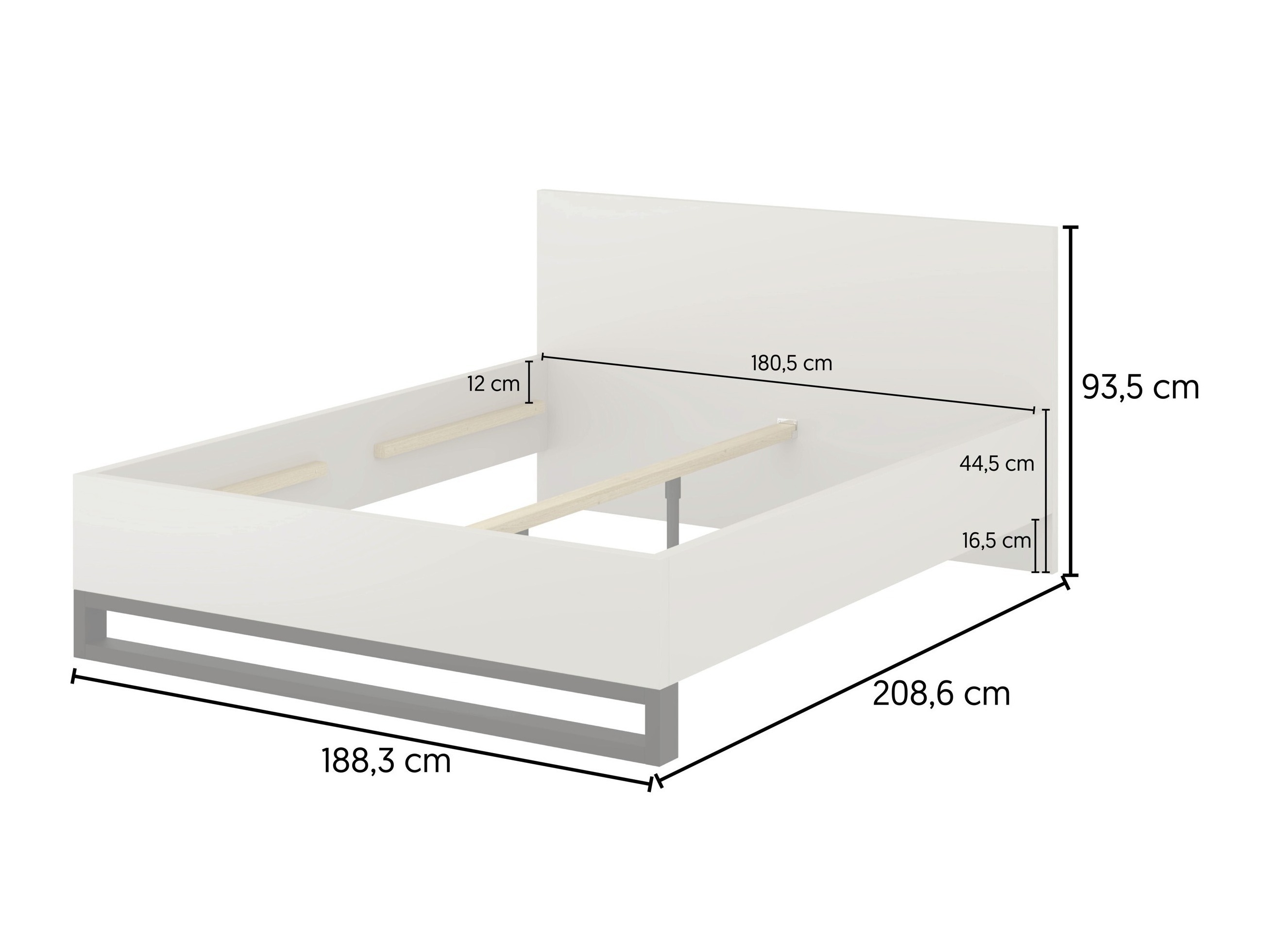 Letto Avicavu 118 (Cachemire + Nero)