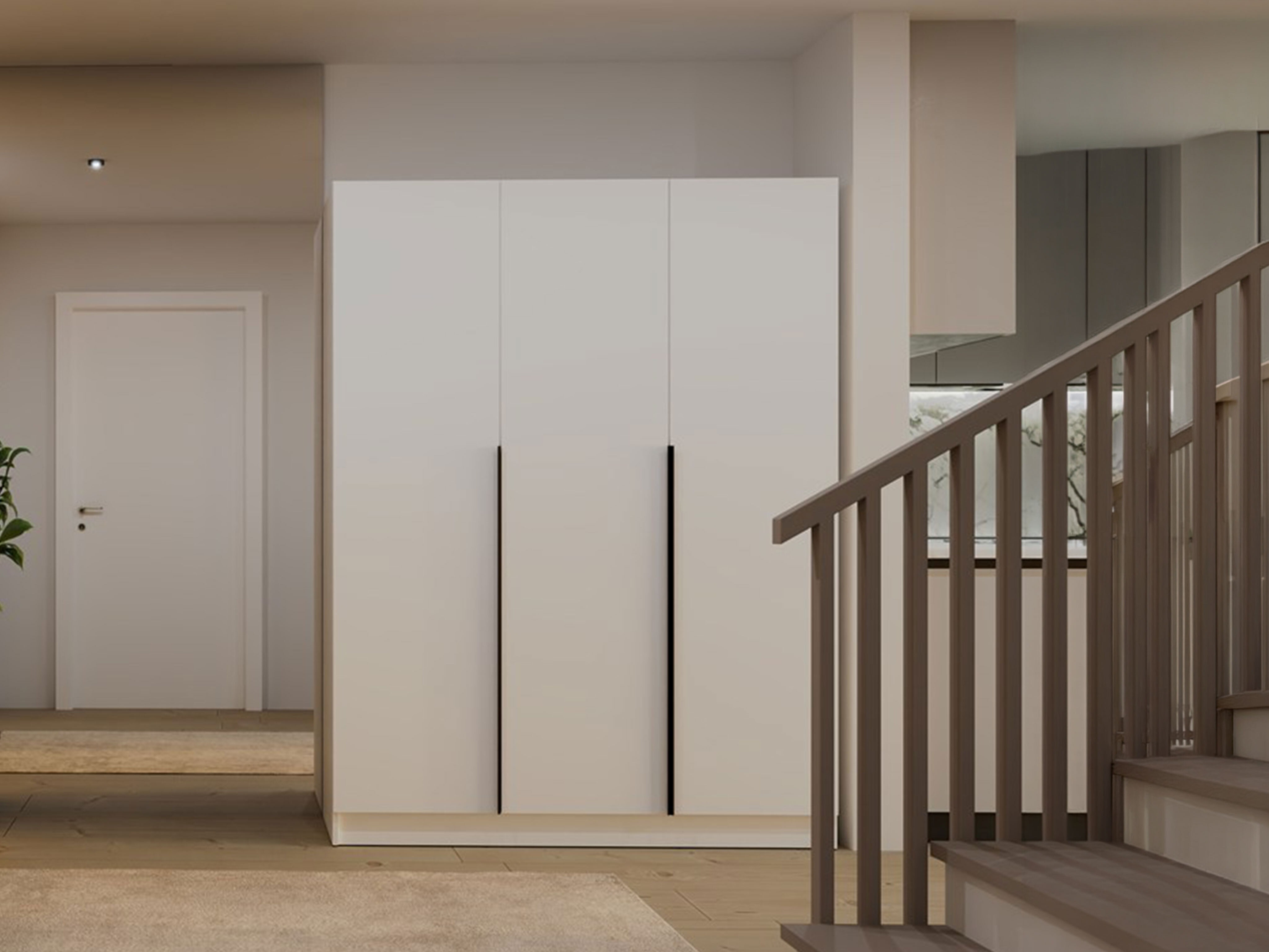 Armadio Mandeville 369 (Bianco + Nero)