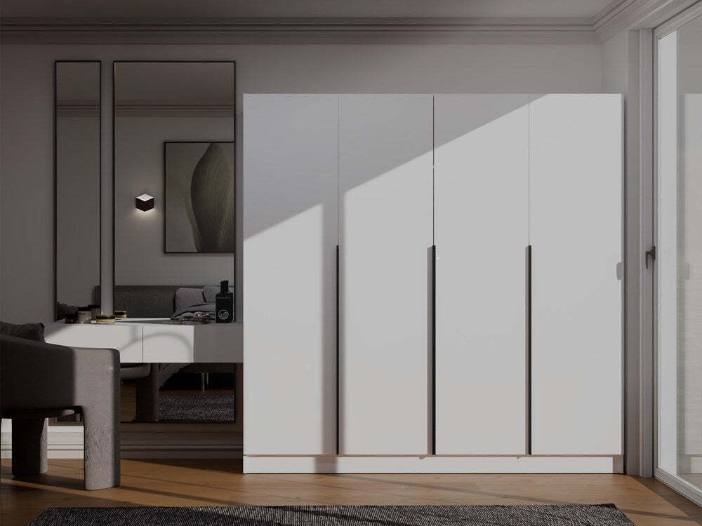 Armadio Mandeville 370 (Bianco + Nero)