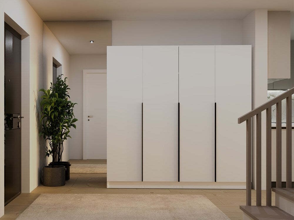 Armadio Mandeville 370 (Bianco + Nero)
