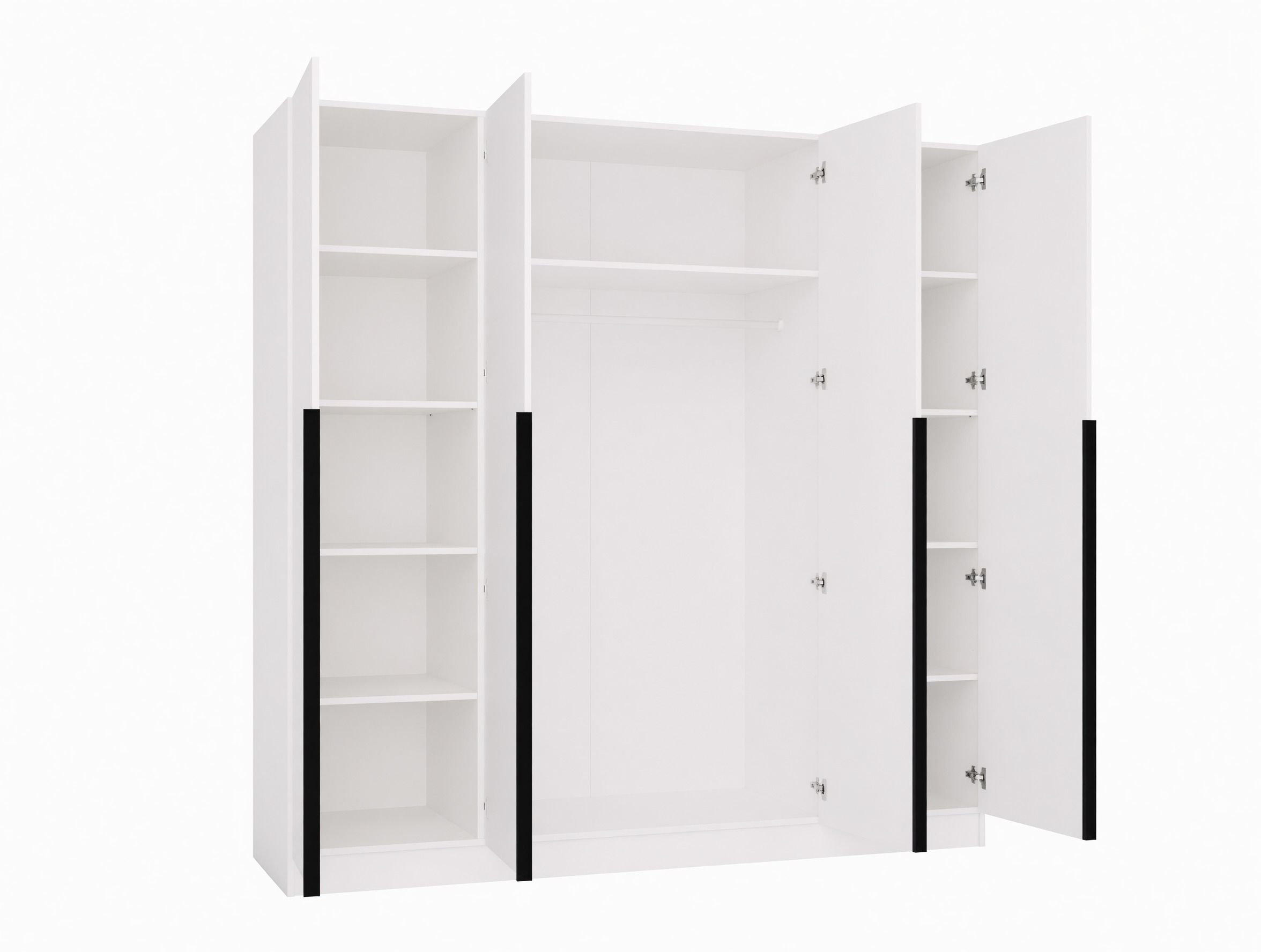 Armadio Mandeville 370 (Bianco + Nero)