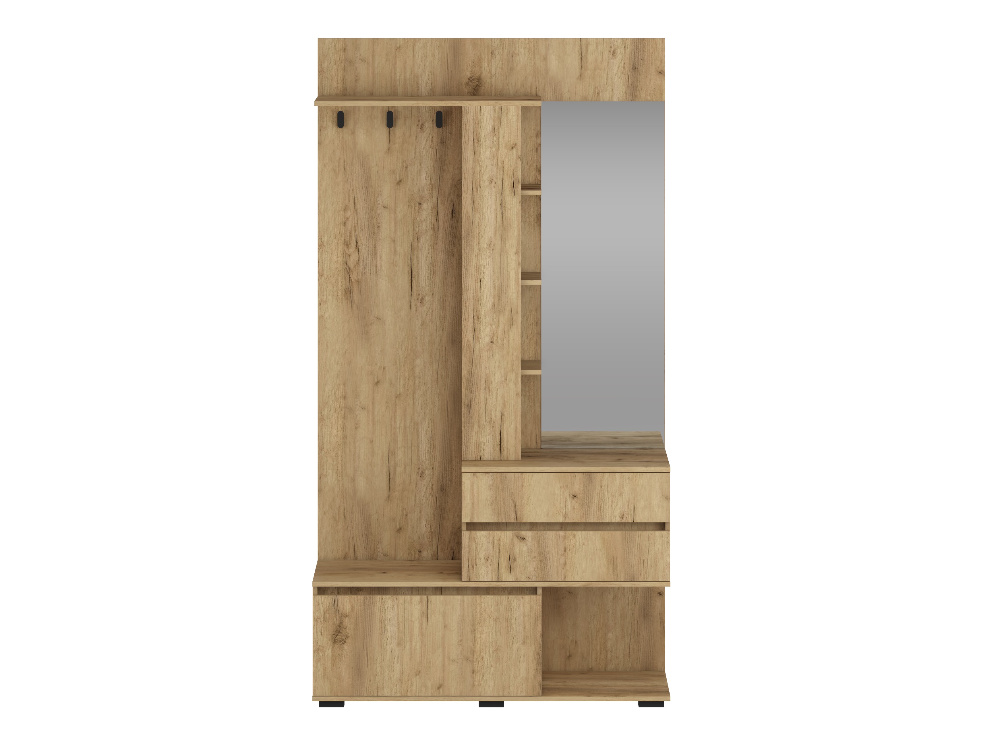 Set arredo da corridoio Houston 2123 (Quercia dorata)