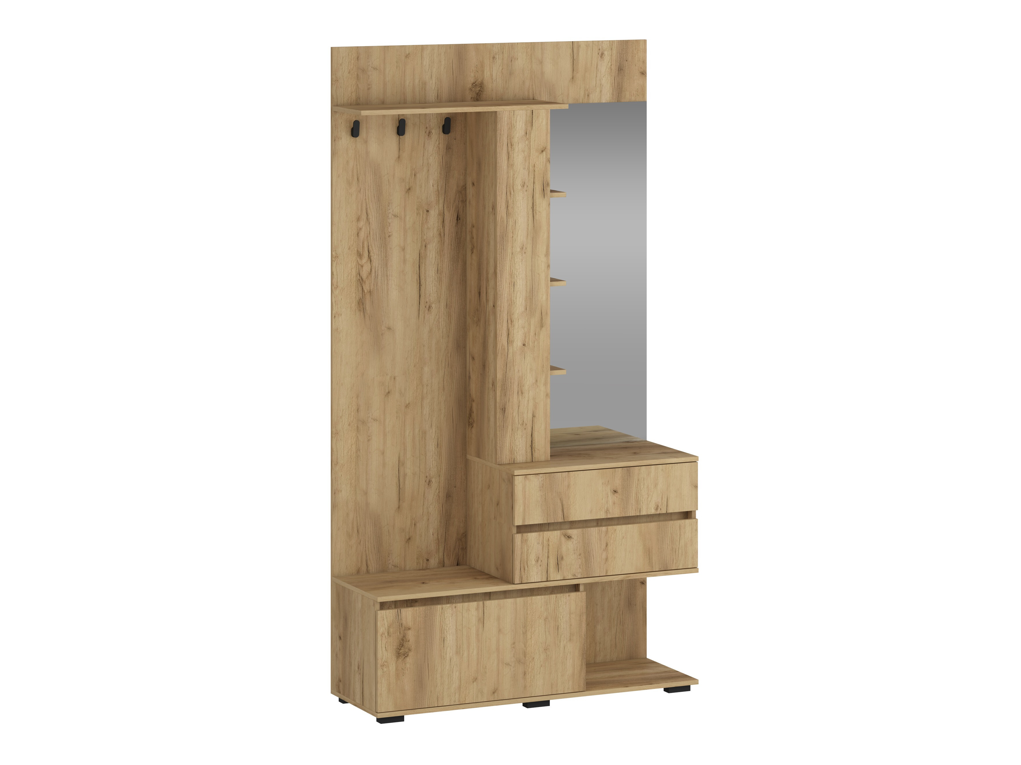 Set arredo da corridoio Houston 2123 (Quercia dorata)