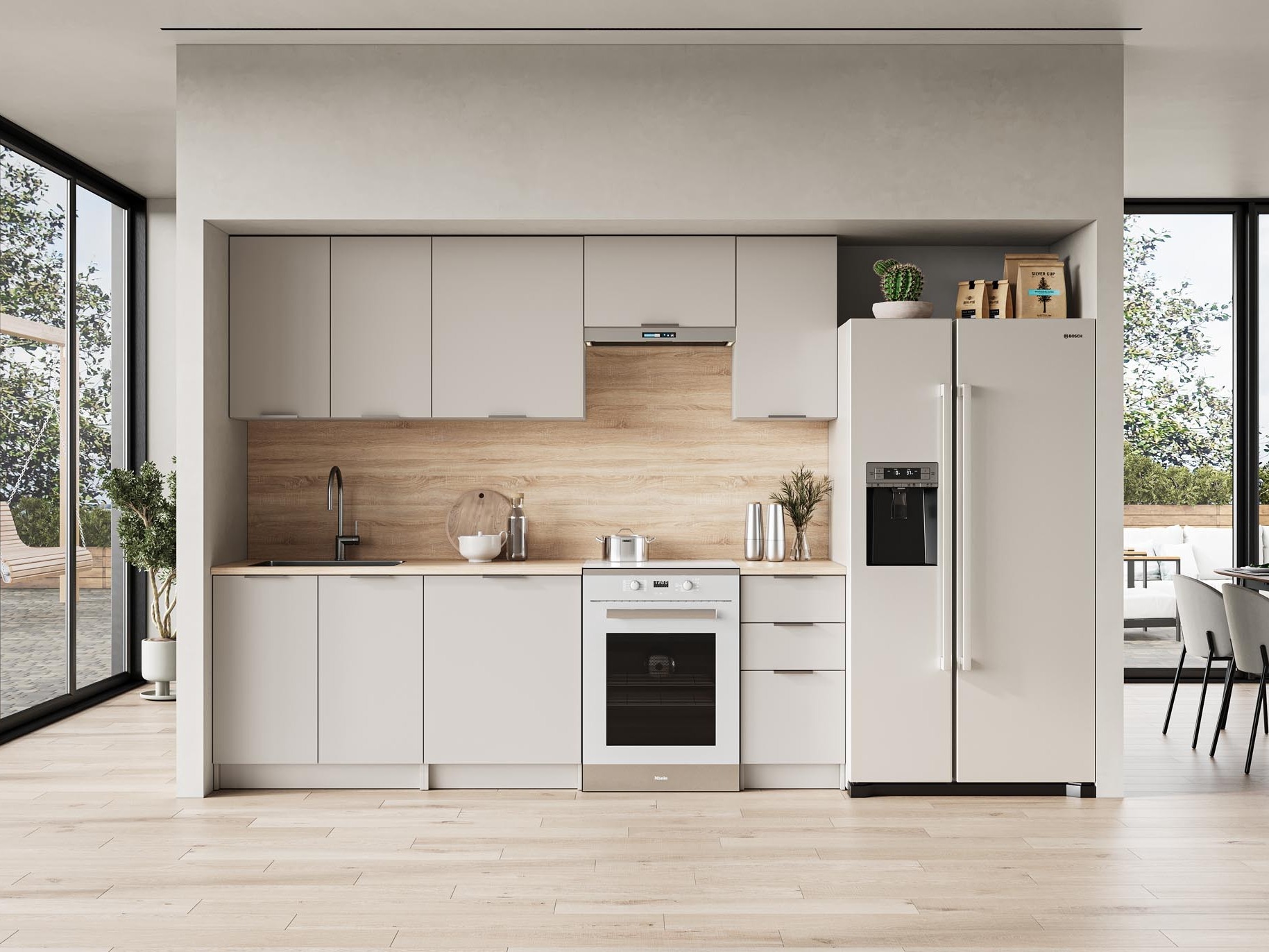 Composizione cucina Houston 2124