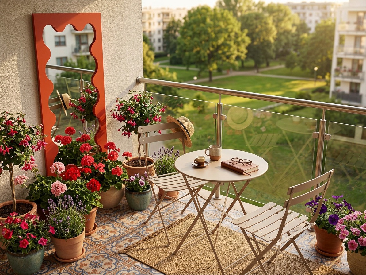 Set balcone Houston 2129 (Cappuccino)