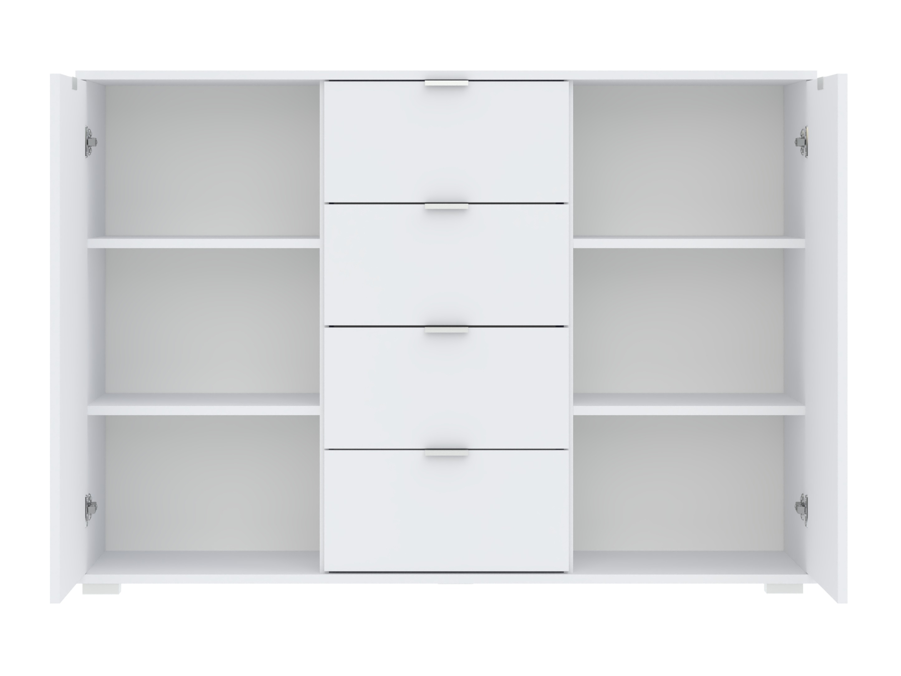 Cassettiera Bristol 240 (Bianco)
