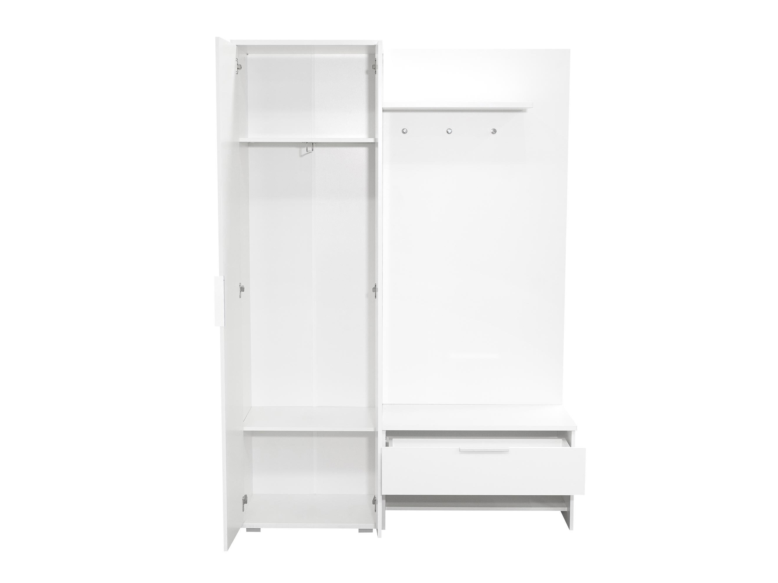 Set arredo da corridoio Honolulu 160 (Bianco)