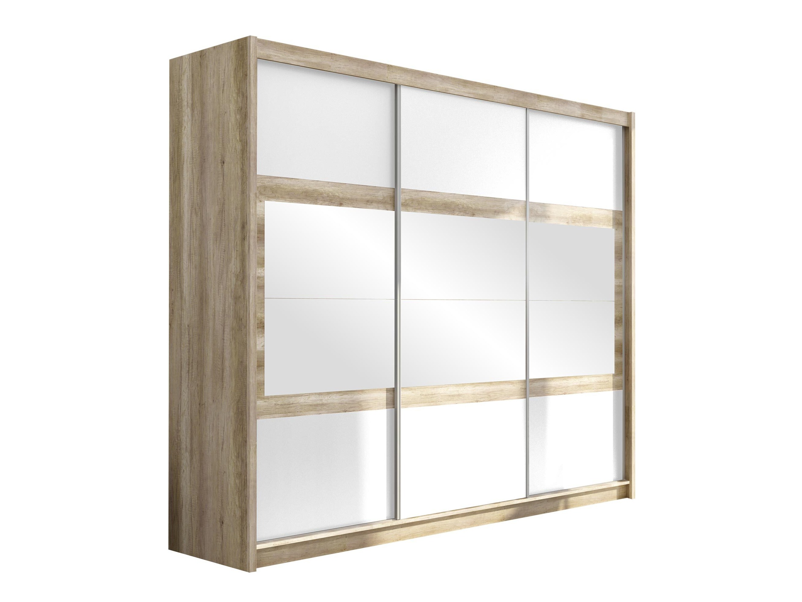 Armadio Honolulu 109 (Bianco + Canyon quercia)