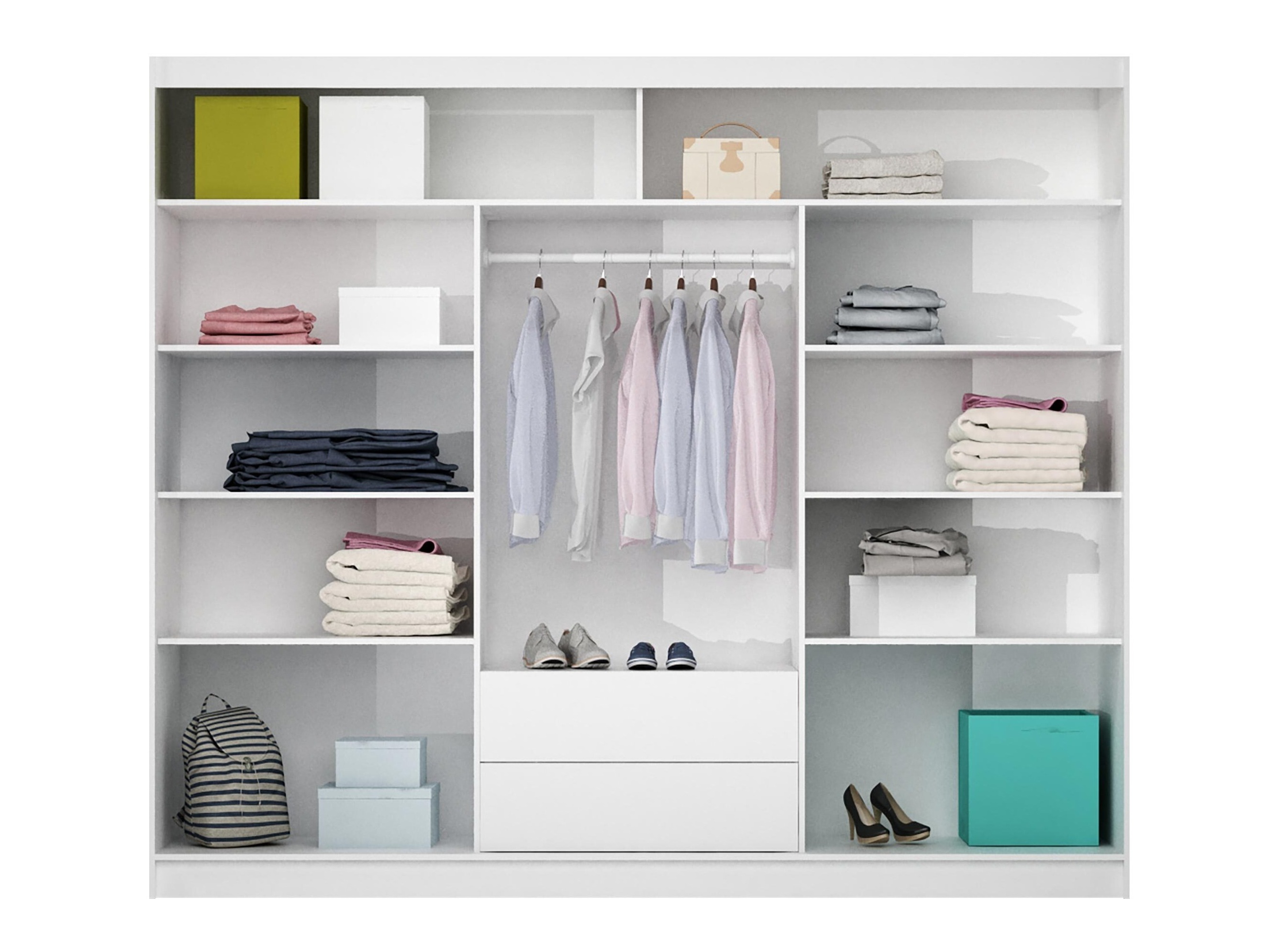 Armadio Honolulu 116 (Rovere grigio+ Grafite)