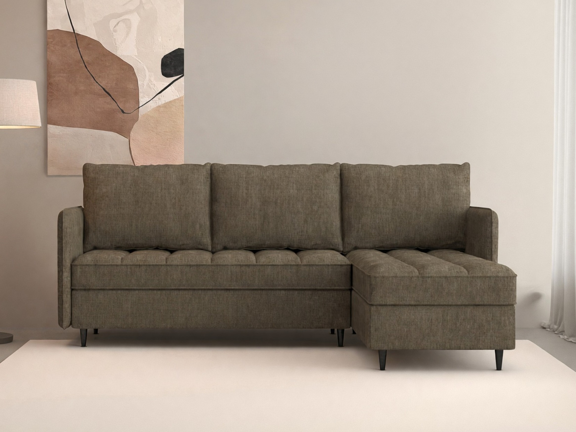 Divano angolare SL5649 con imballo danneggiato