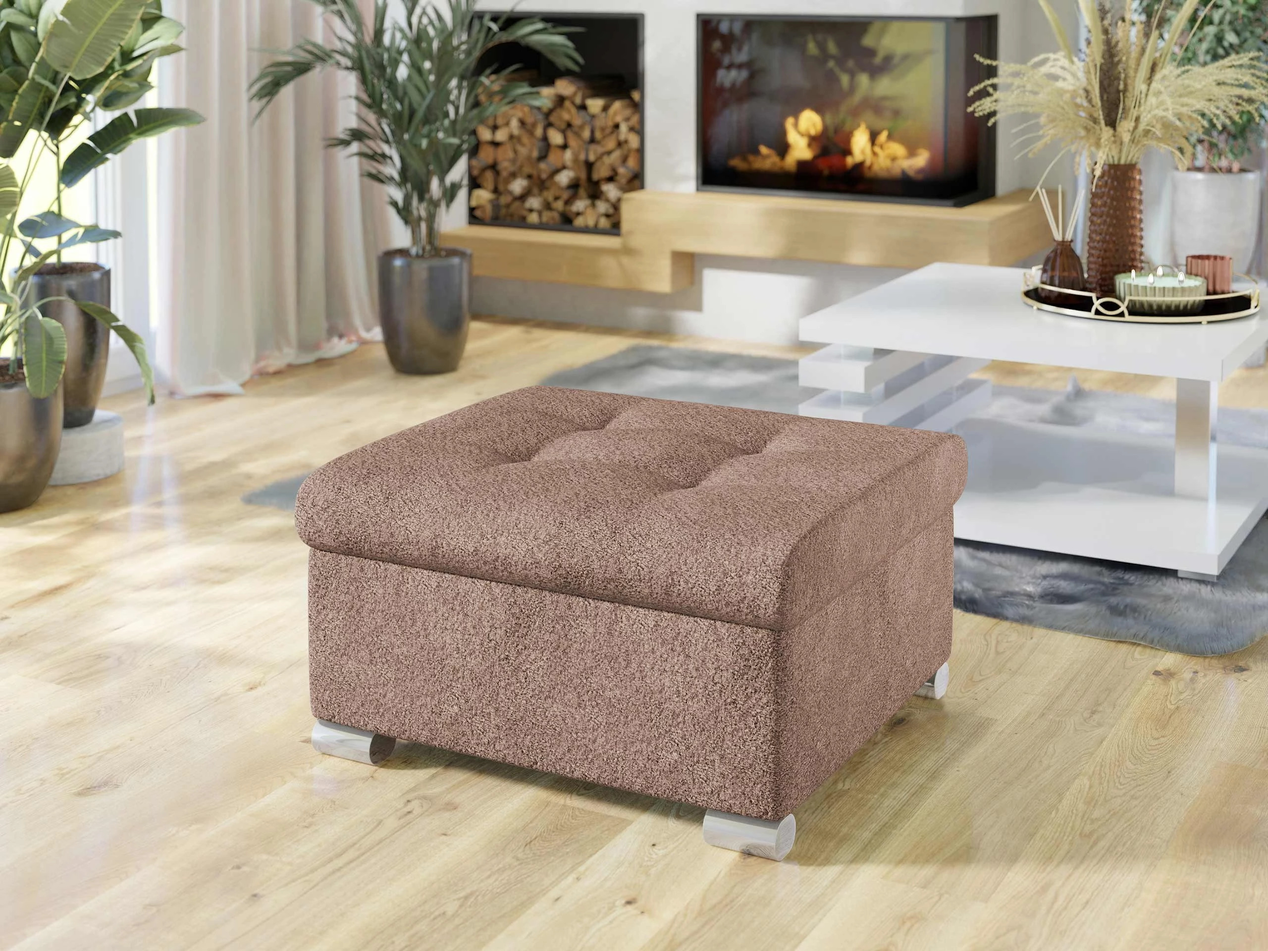 Pouf Comfivo Gemma (Coral 45)