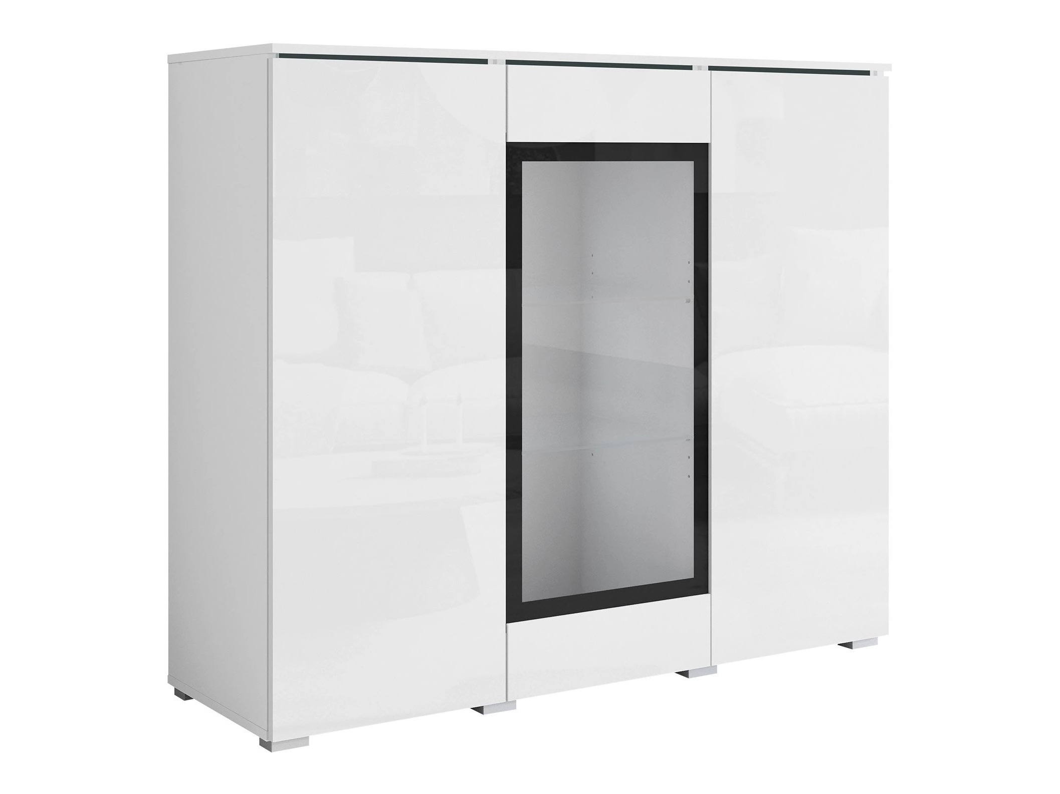 Madia Mirfivo 103 (Bianco + Bianco lucido)