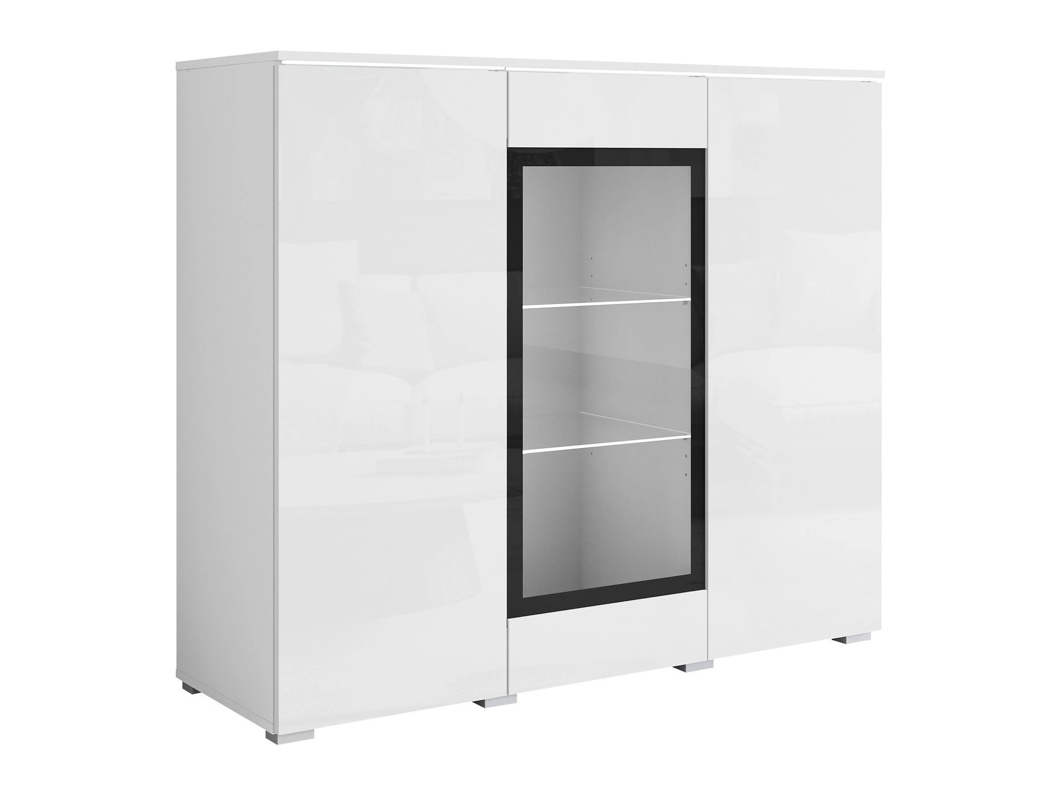 Madia Mirfivo 103 (Bianco + Bianco lucido)