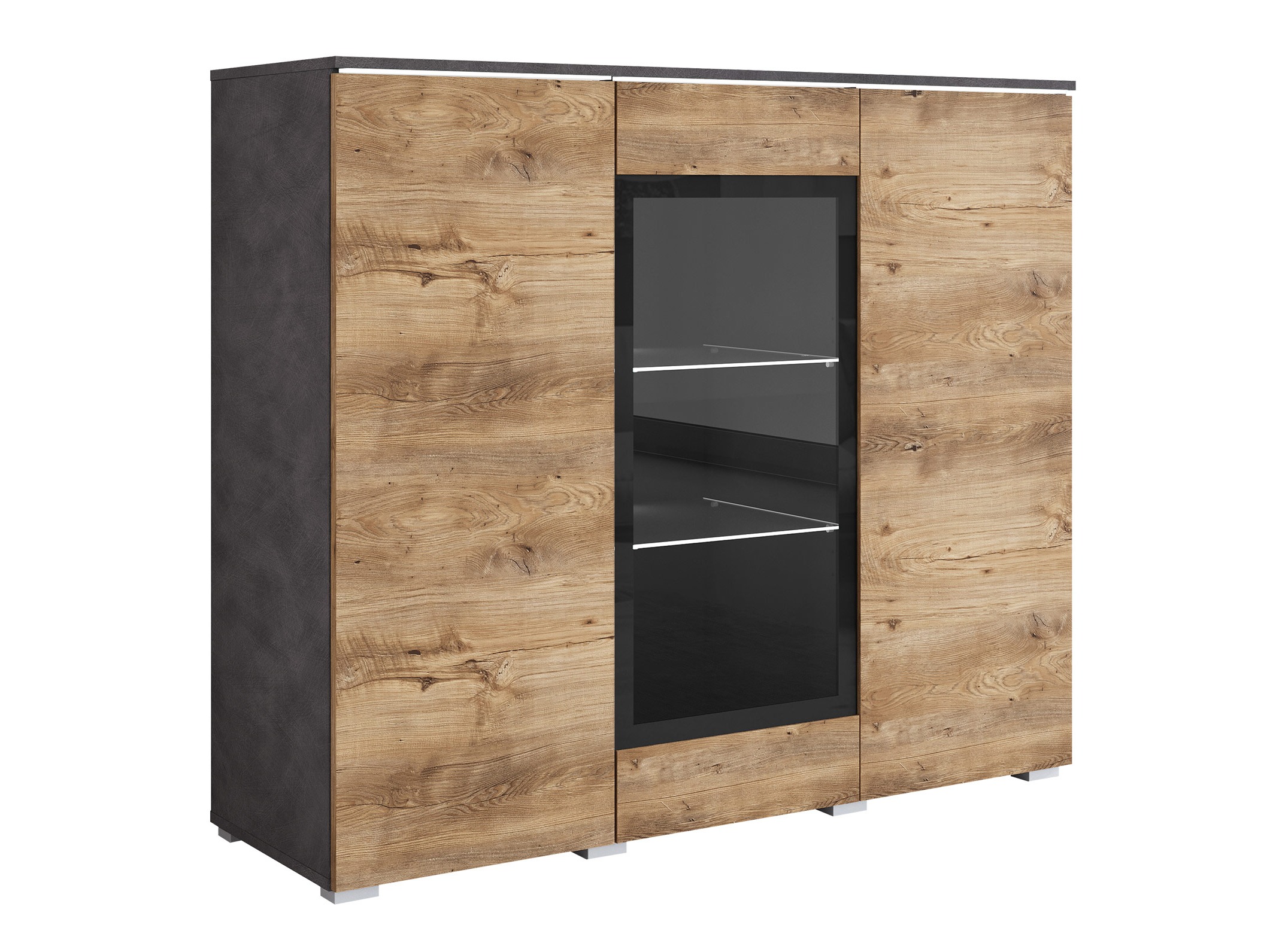 Madia Mirfivo 103 (Matera grigio + Castagna)