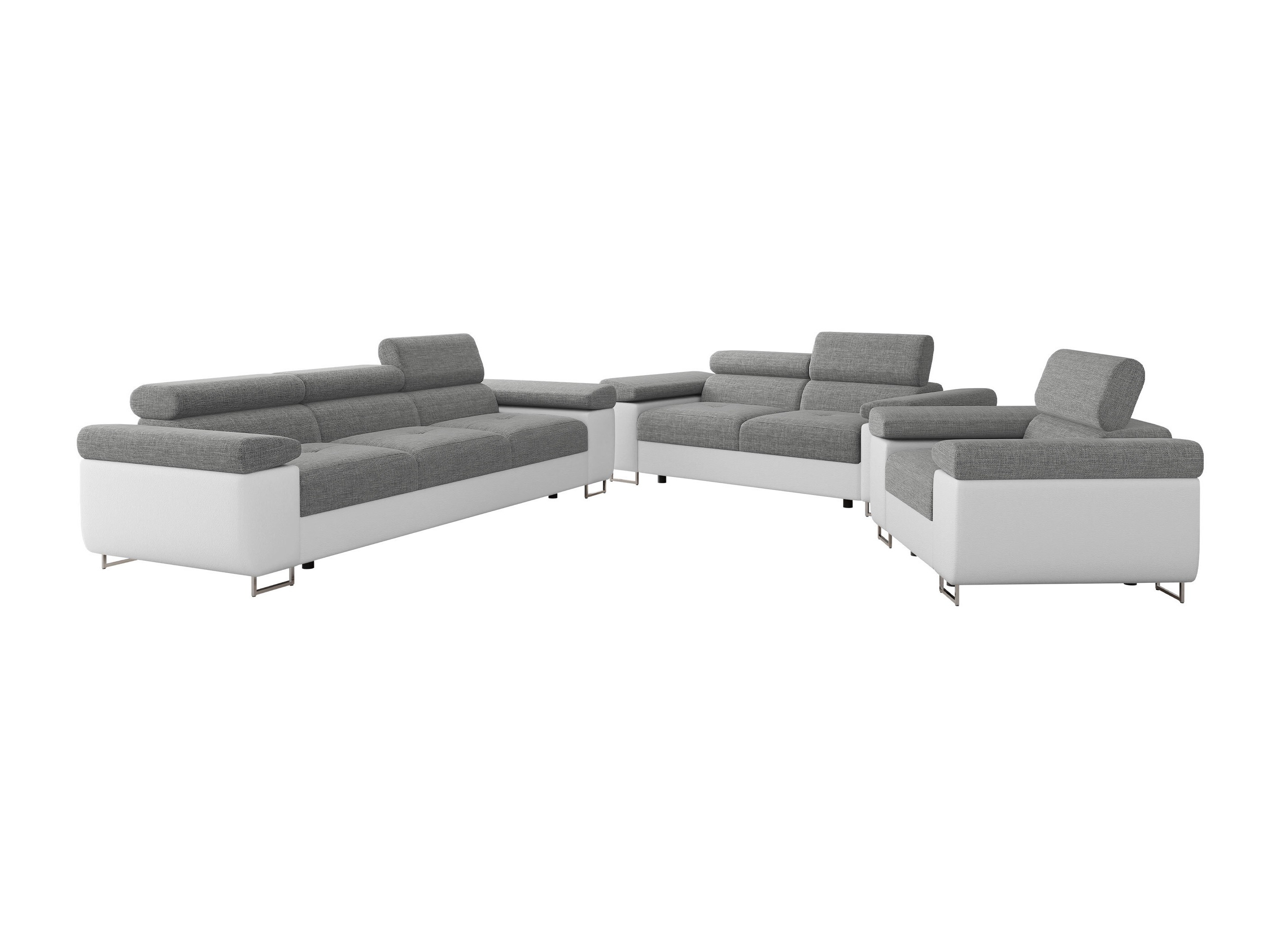 Set mobili imbottiti Comfivo Vinetum (Soft 017 + Lux 05)