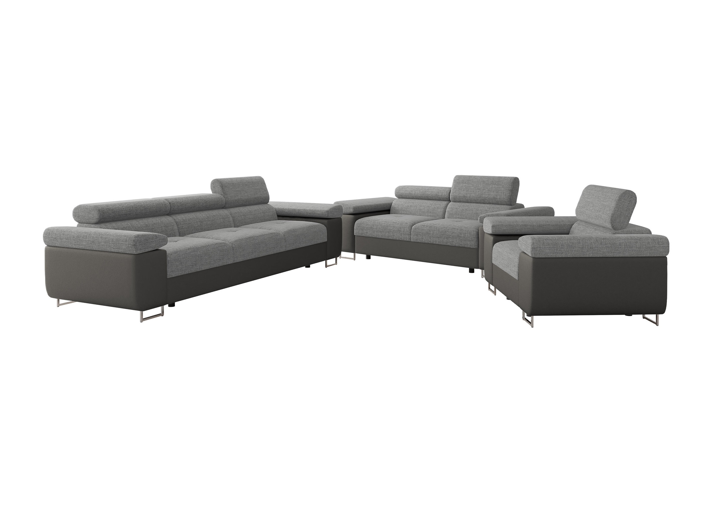 Set mobili imbottiti Comfivo Vinetum (Soft 029 + Lux 05)