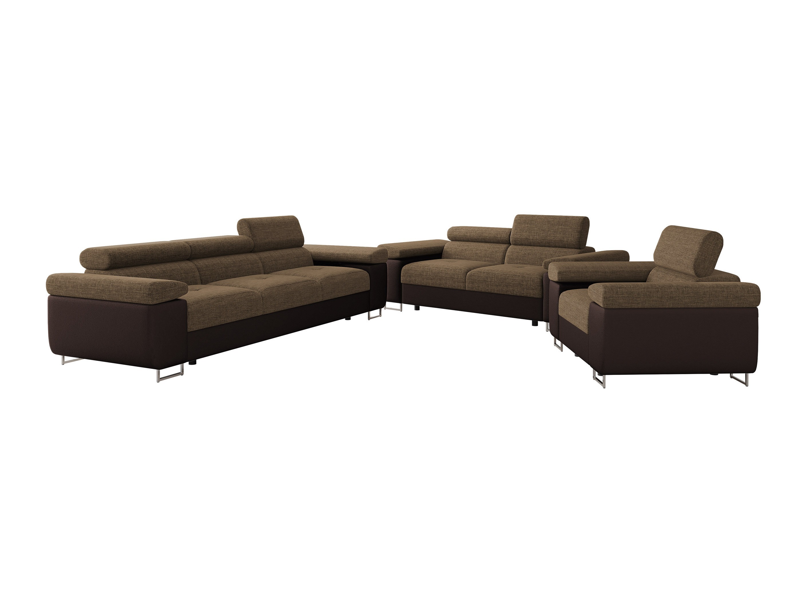 Set mobili imbottiti Comfivo Vinetum (Soft 066 + Lux 03)