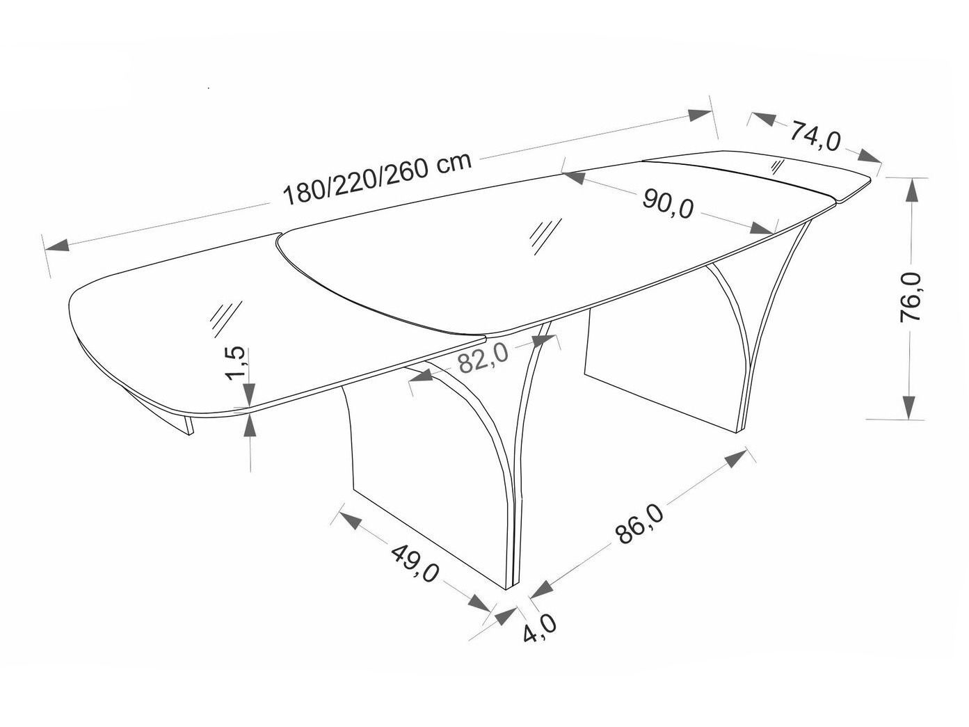 Tavolo Houston 2136