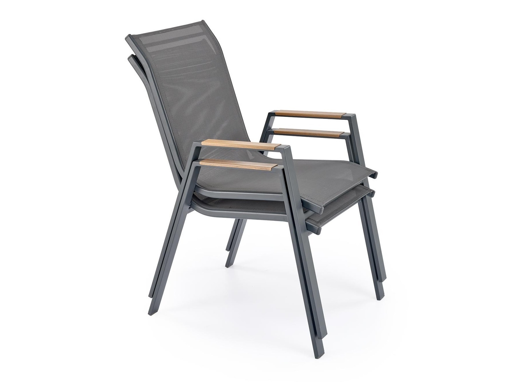 Sedia per esterni Houston 2140 (Grigio + Antracite)