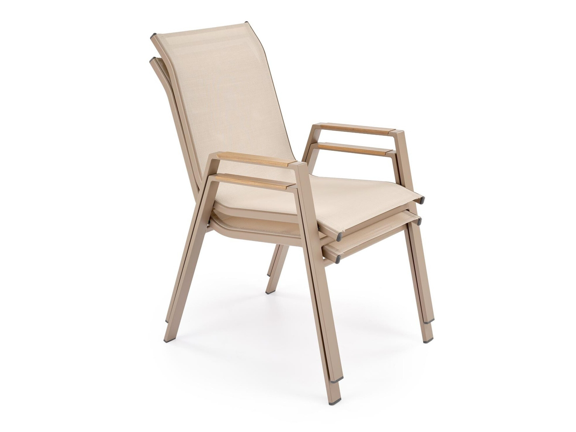 Sedia per esterni Houston 2140 (Beige + Cappuccino)