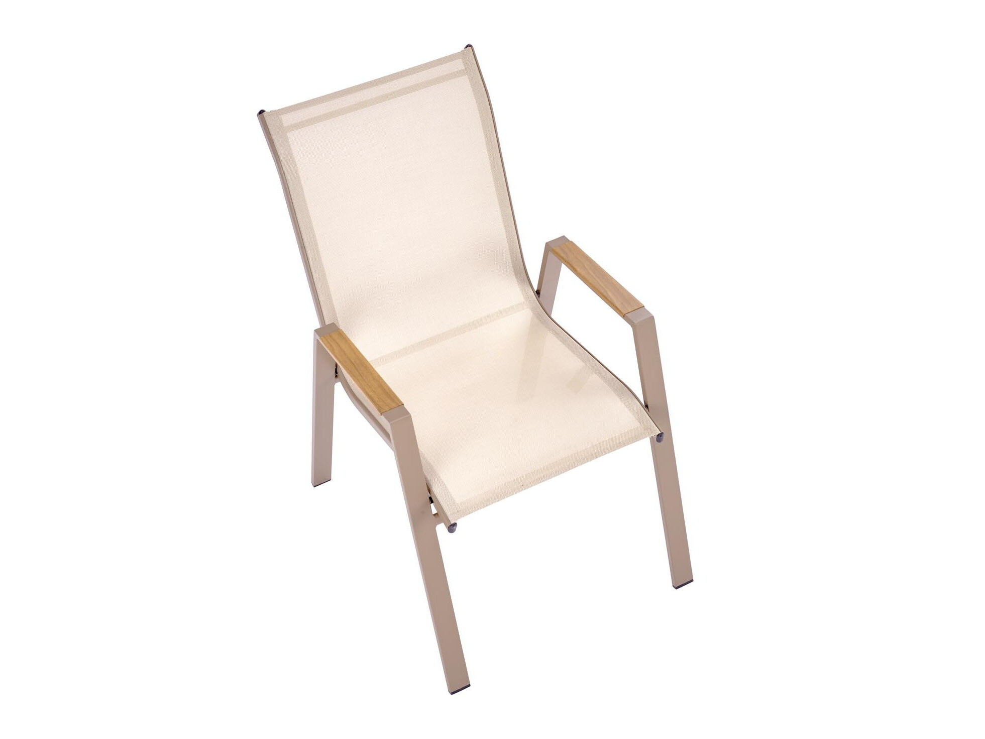 Sedia per esterni Houston 2140 (Beige + Cappuccino)