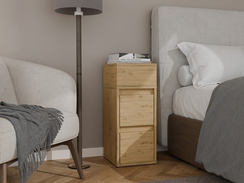 Comodino Mandeville 373 (Rovere Artisan)