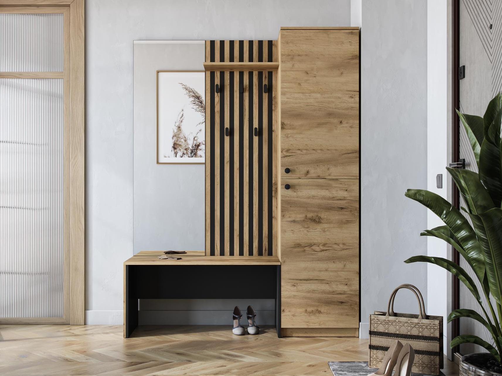 Set arredo da corridoio Houston 2143