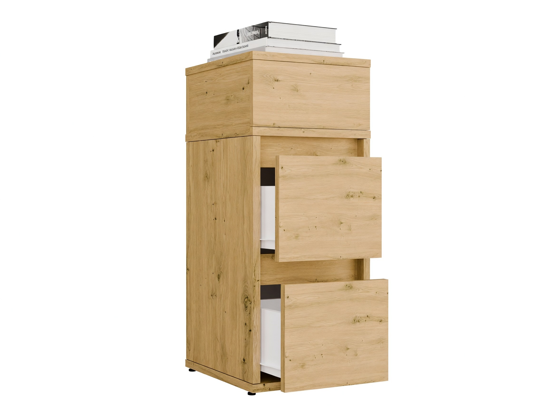 Comodino Mandeville 373 (Rovere Artisan)