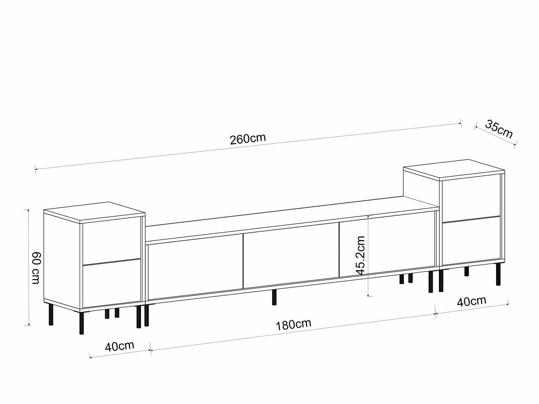 Mobile porta TV SL5697