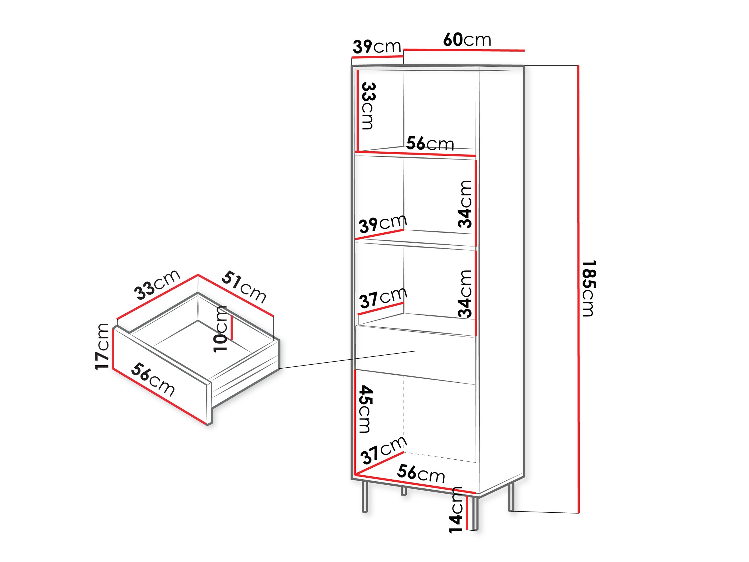 Scaffale Talsou 104